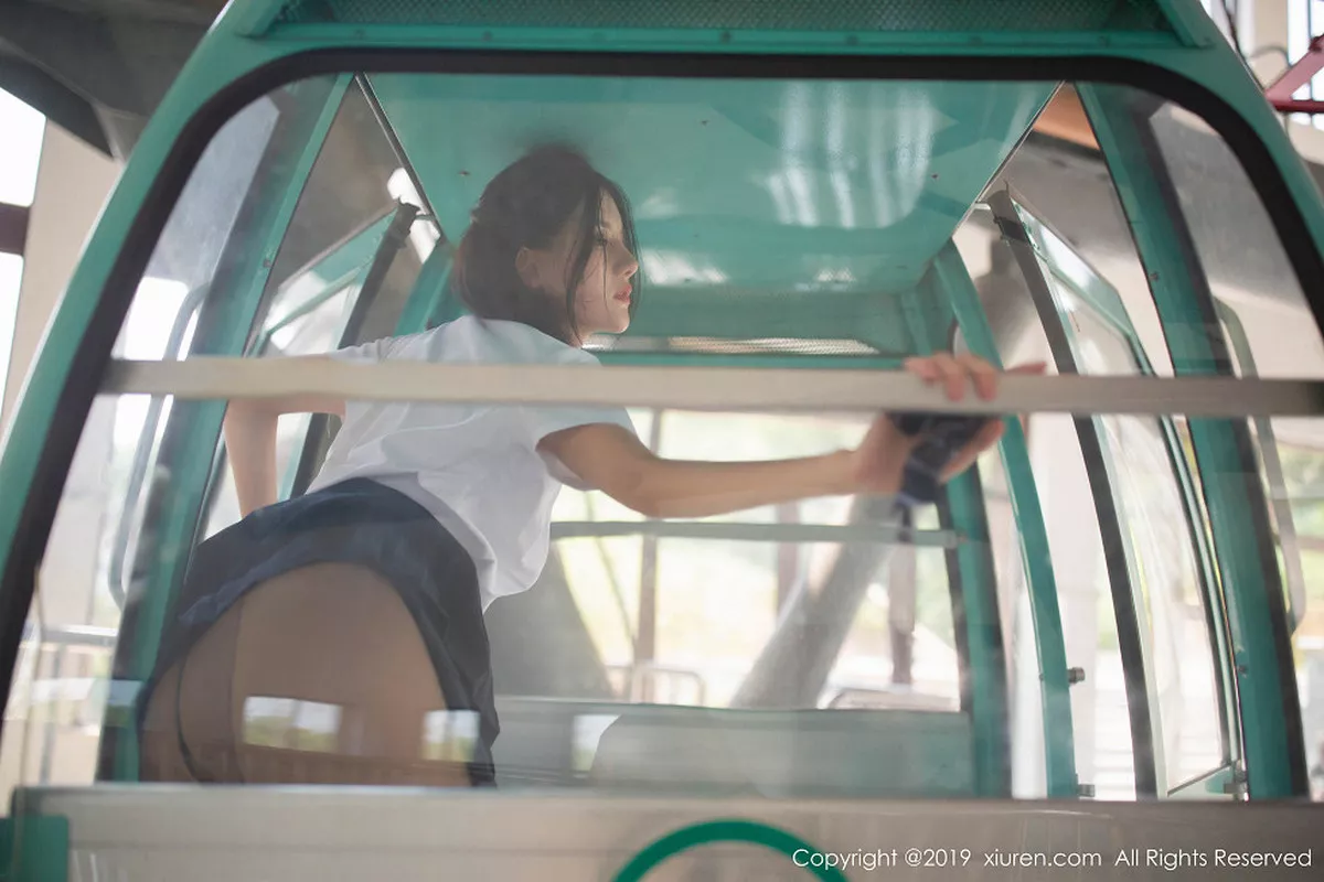 秀人集.com_[XiuRen秀人网]No.1723_嫩模就是阿朱啊不良学生白衬衫配无内黑丝袜完美诱惑写真96P