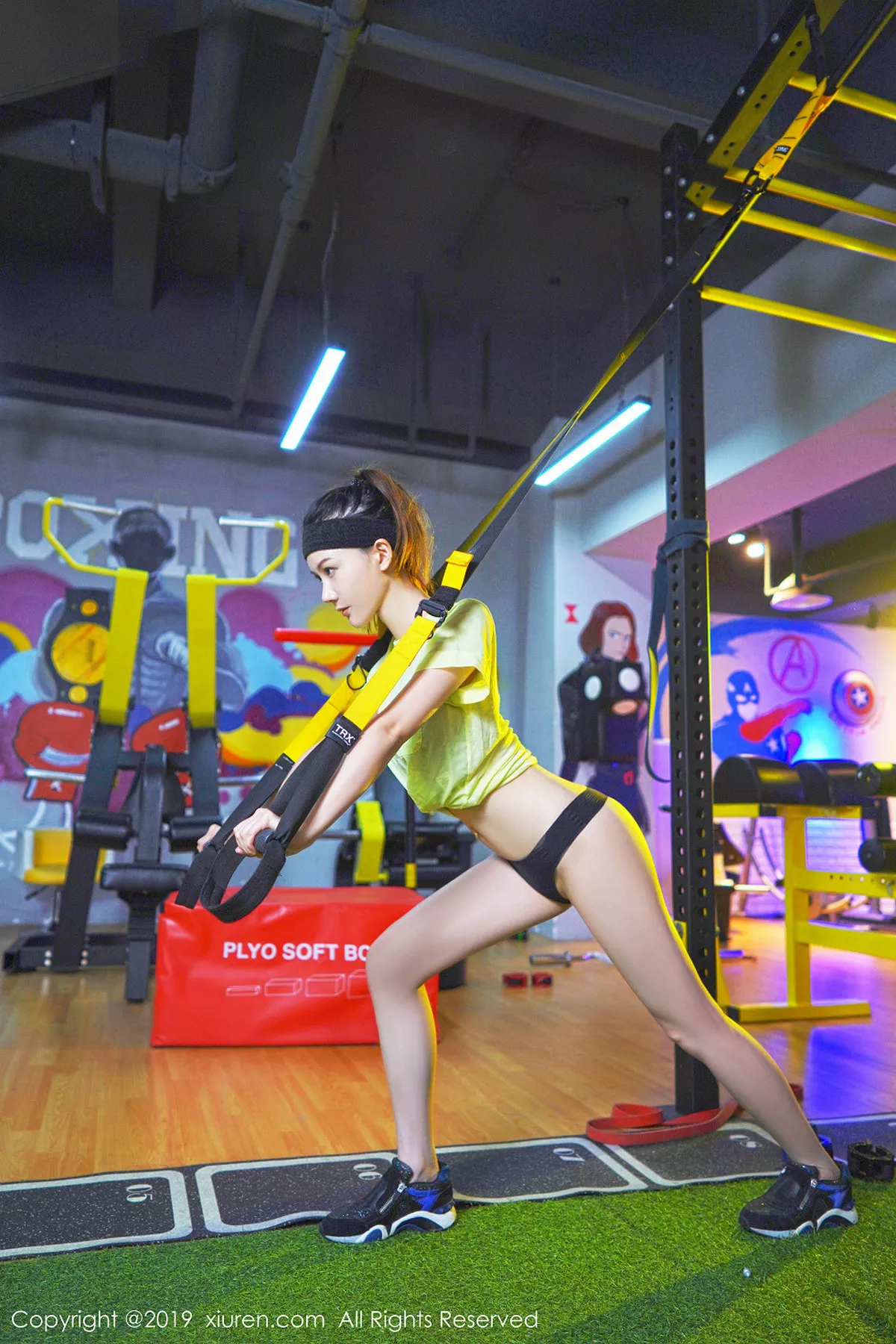 秀人集.com_[XiuRen秀人网]No.1732_嫩模爱丽儿室内健身房系列三套服饰秀完美身材性感写真41P