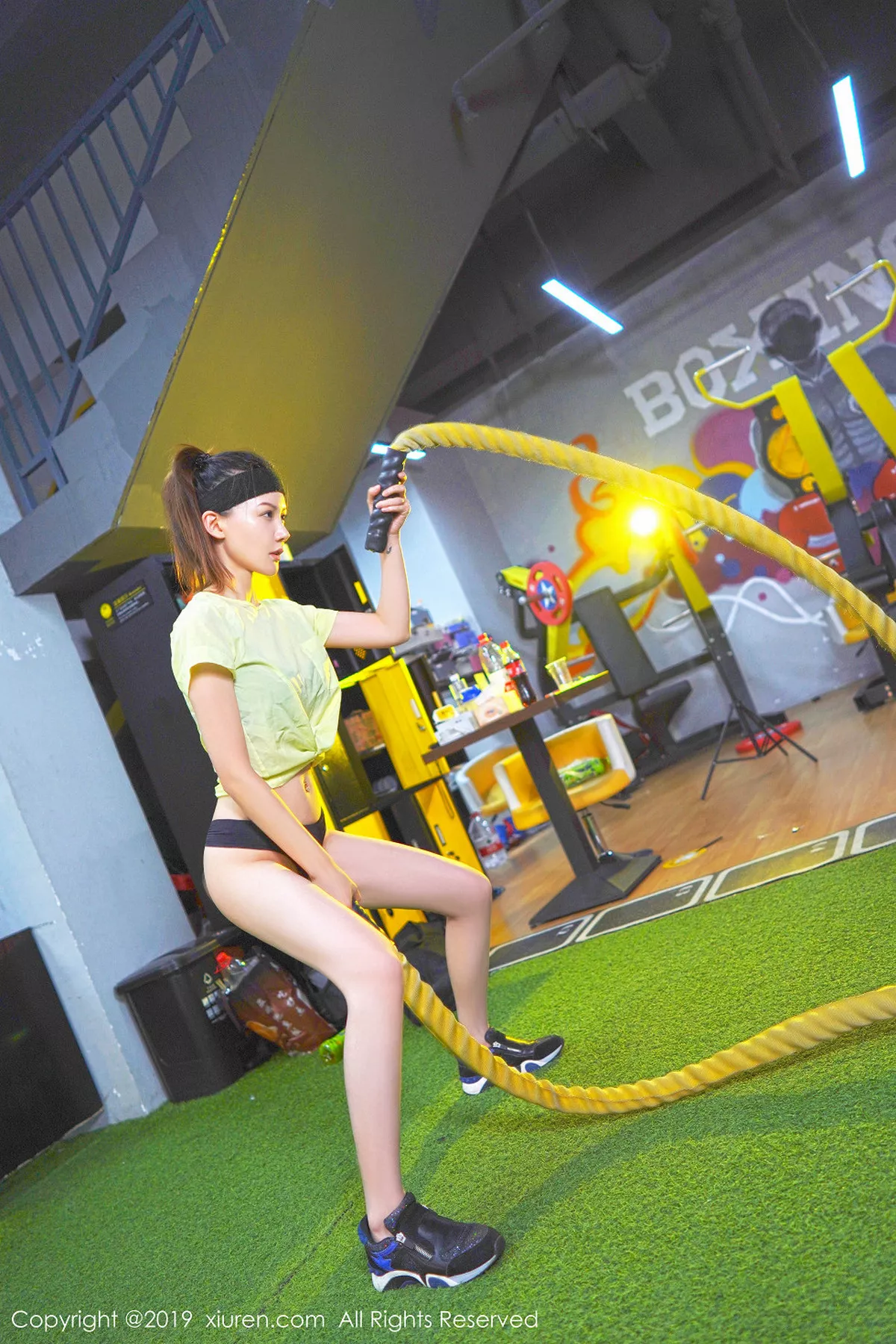 秀人集.com_[XiuRen秀人网]No.1732_嫩模爱丽儿室内健身房系列三套服饰秀完美身材性感写真41P