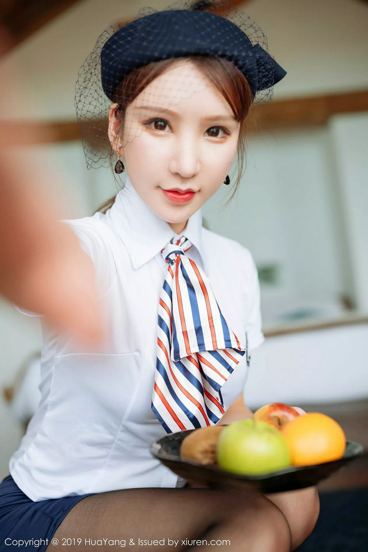 秀人集.com_[HuaYang花漾]Vol.186_女神周于希Sandy角色扮演空姐制服超薄无内黑丝完美诱惑写真61P