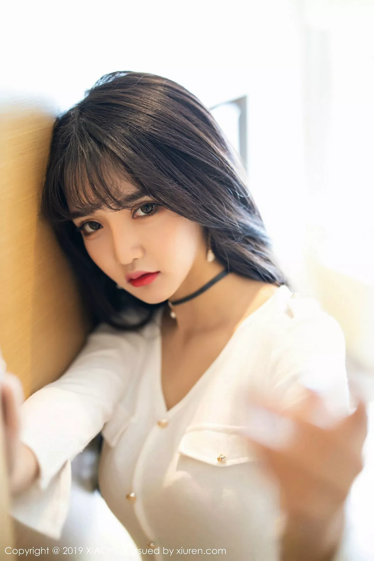 秀人集.com_[XiaoYu画语界]Vol.212_嫩模Miko酱吖私房脱紧身牛仔裤露超薄肉丝撩人诱惑写真108P