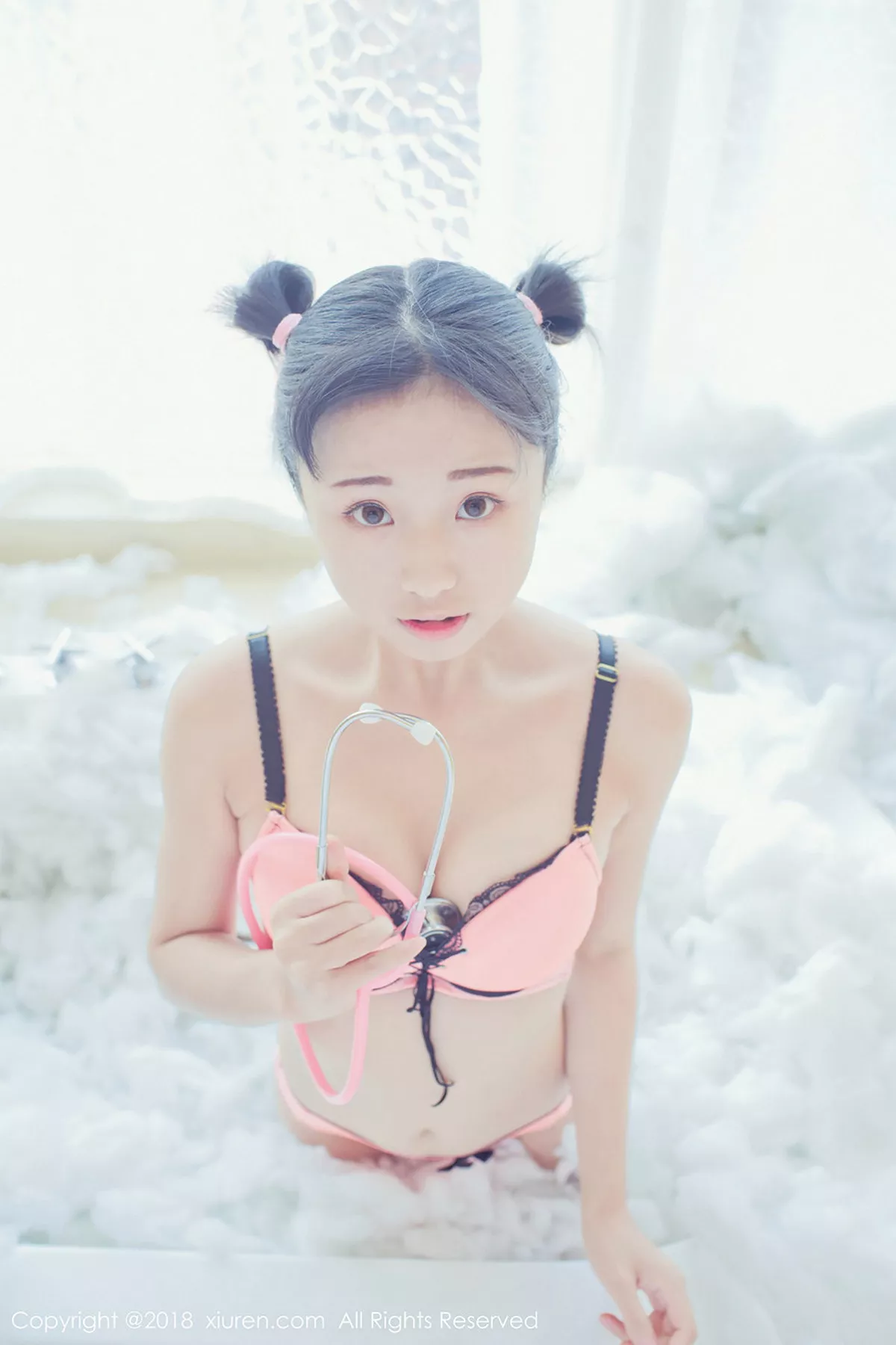 秀人集.com_[XiuRen秀人网]No.1220_嫩模苍井优香私房小护士粉色性感内衣秀傲人豪乳诱惑写真50P