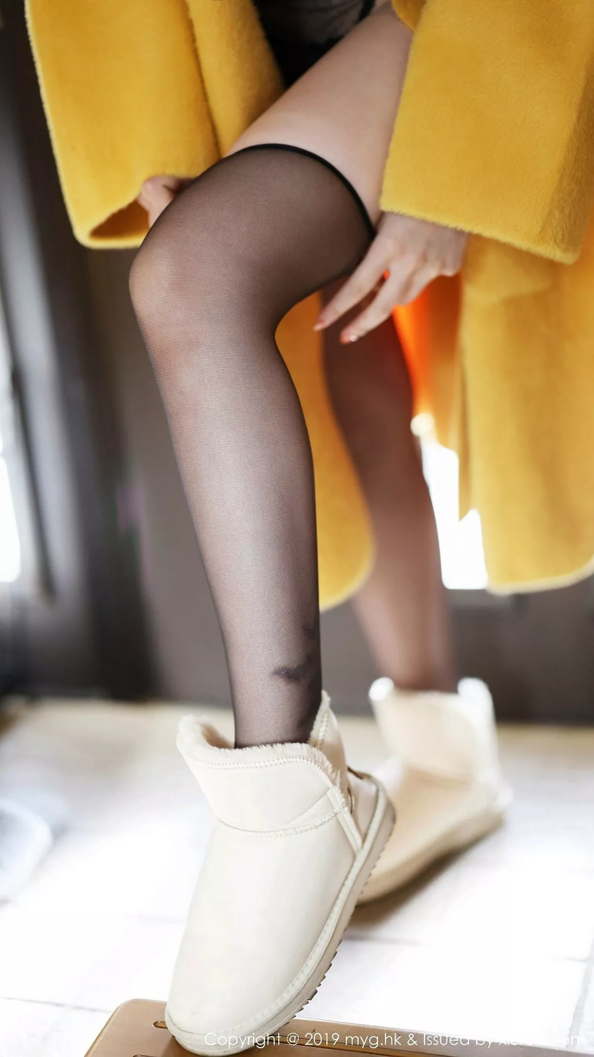 秀人集.com_[MyGirl美媛馆]Vol.418_嫩模糯美子北海道旅拍私房黑色蕾丝内衣秀傲人豪乳诱惑写真80P