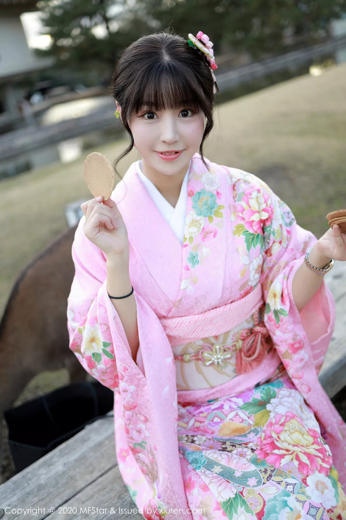 秀人集.com_[MFStar模范学院]Vol.254_女神朱可儿Flower日本旅拍绚丽和服真空秀豪乳诱惑写真75P