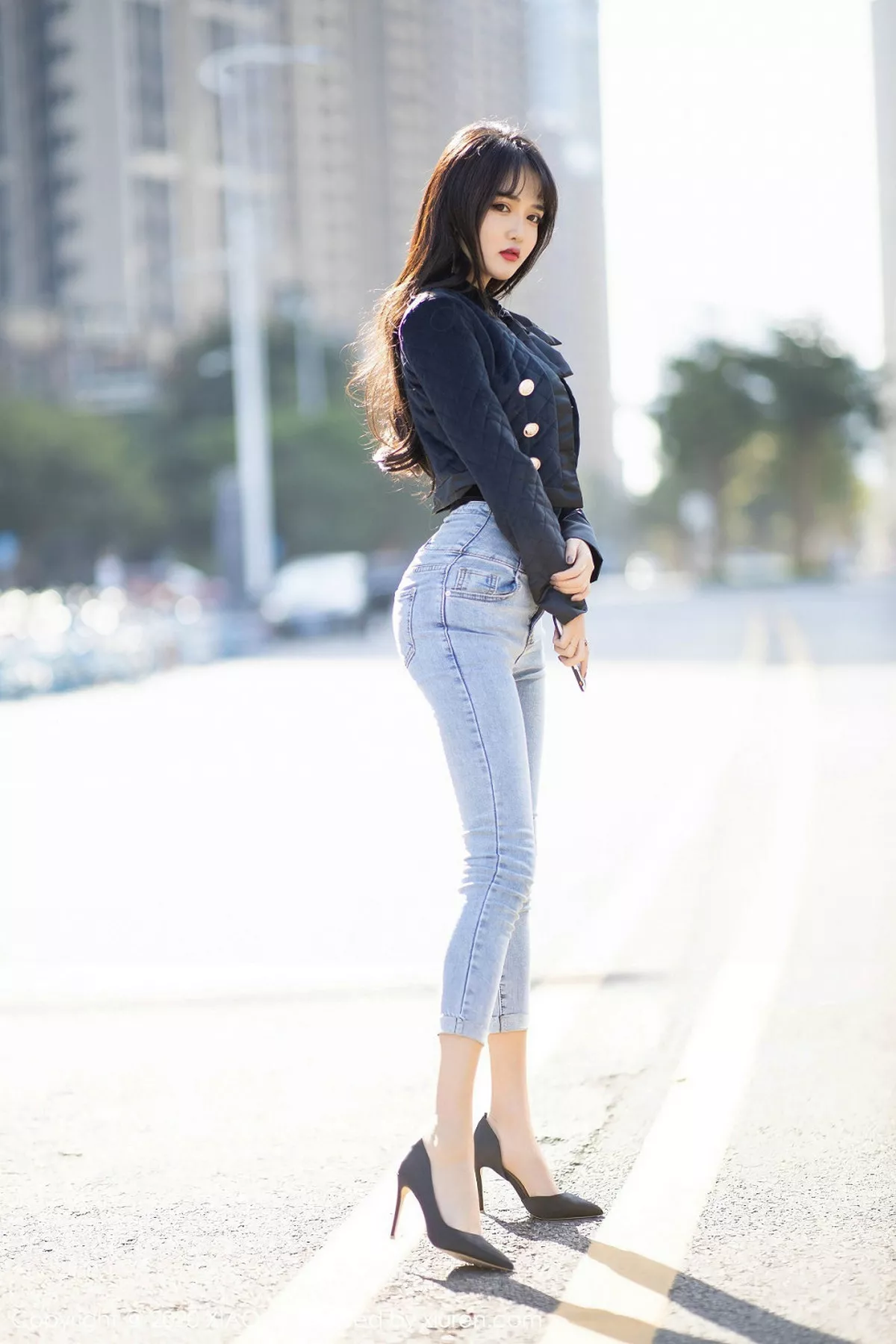 秀人集.com_[XiaoYu画语界]Vol.235_嫩模Miko酱吖私房床上性感黑色内衣秀火辣身材诱惑写真103P