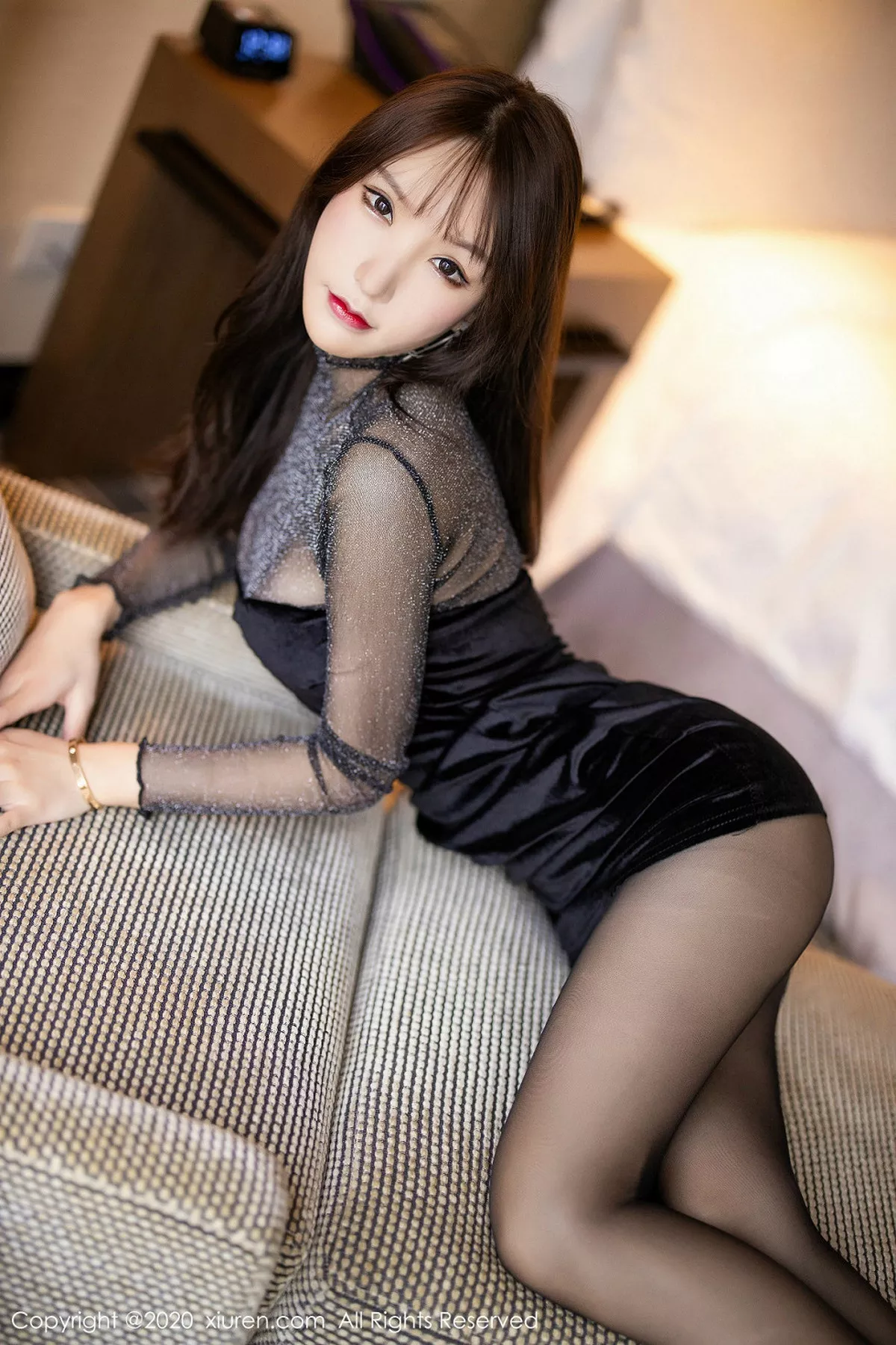 秀人集.com_[XiuRen秀人网]No.1937_女神周于希Sandy真空透视薄纱配无内黑丝裤袜火辣诱惑写真118P