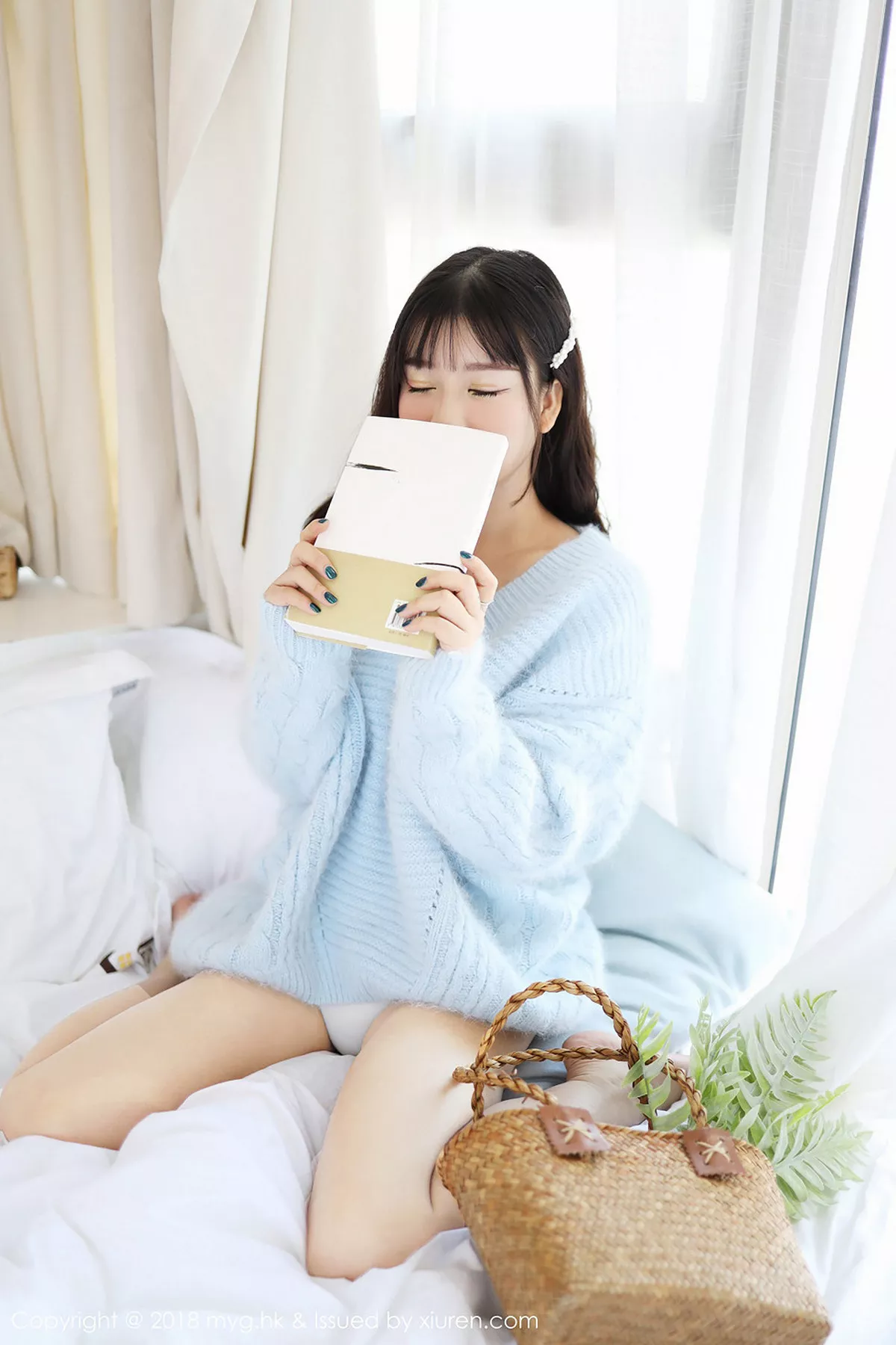 秀人集.com_[MyGirl美媛馆]Vol.338_嫩模小尤奈清新毛衣秀雪乳半脱内裤翘臀屁沟极致诱惑写真49P