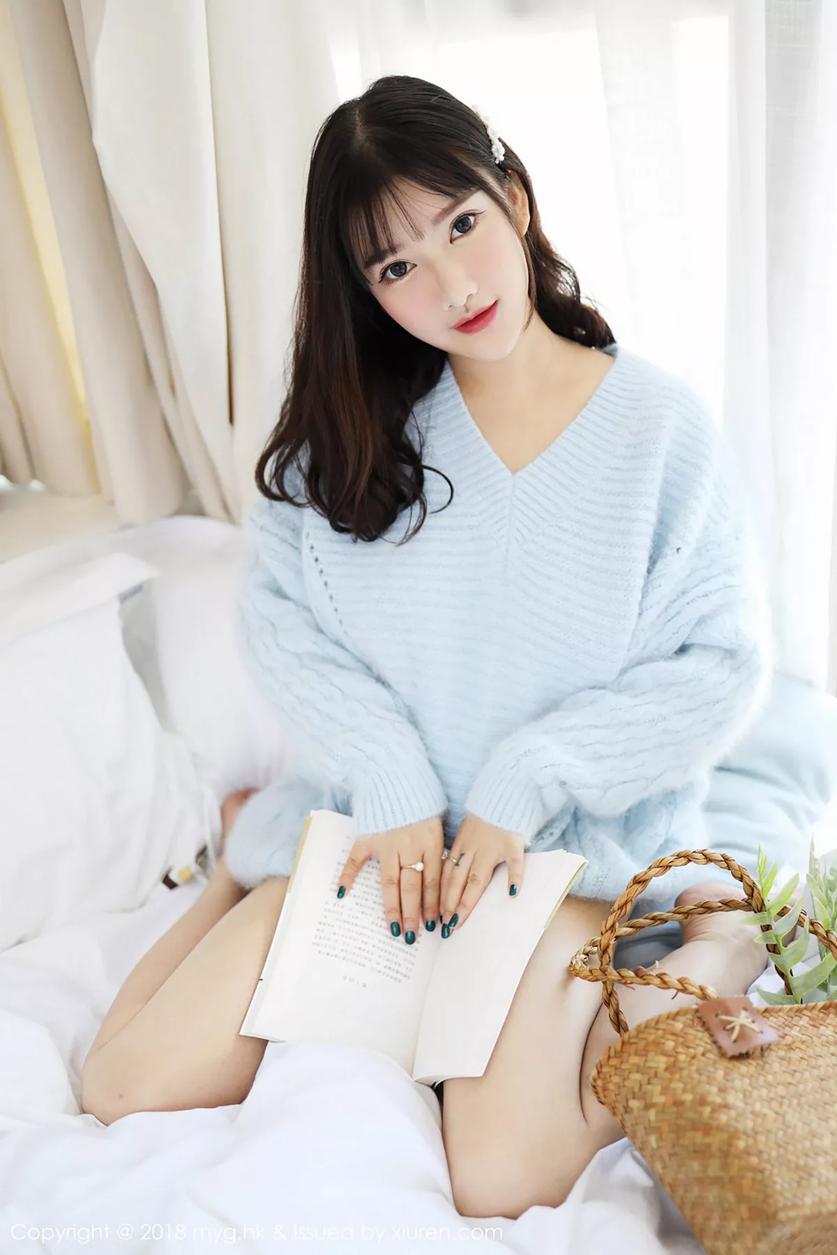 秀人集.com_[MyGirl美媛馆]Vol.338_嫩模小尤奈清新毛衣秀雪乳半脱内裤翘臀屁沟极致诱惑写真49P