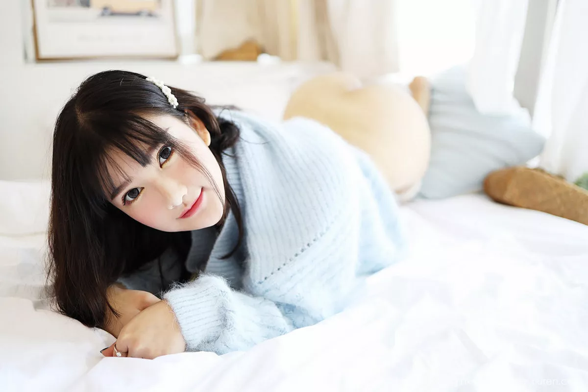秀人集.com_[MyGirl美媛馆]Vol.338_嫩模小尤奈清新毛衣秀雪乳半脱内裤翘臀屁沟极致诱惑写真49P