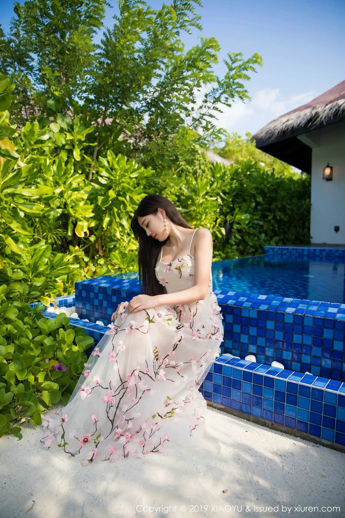 秀人集.com_[XiaoYu画语界]Vol.109_女神杨晨晨sugar马尔代夫旅拍私房性感白色内衣惹火诱惑写真55P