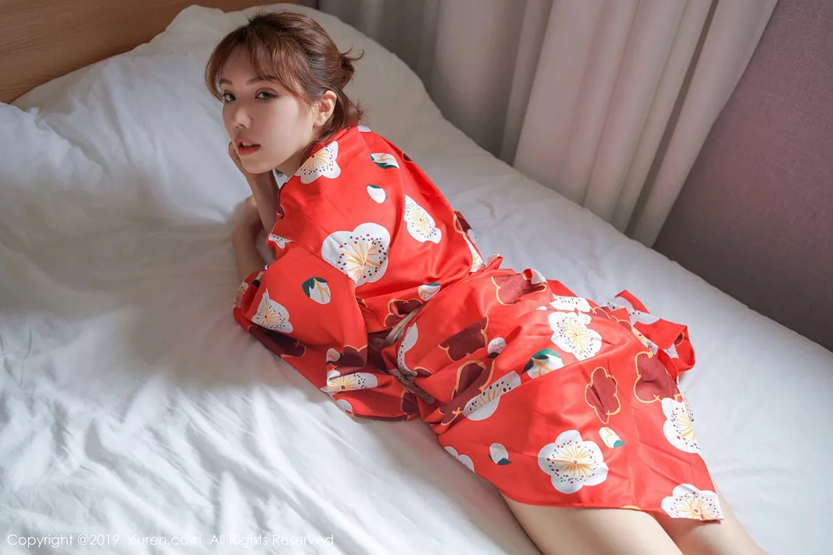 秀人集.com_[XiuRen秀人网]No.1549_女神黄乐然韩国旅拍私房日式和服半露豪乳惹火诱惑写真56P