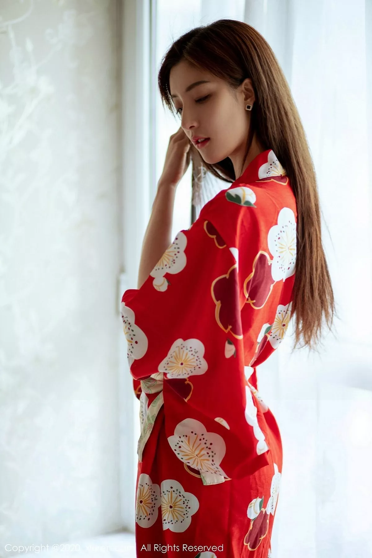 秀人集.com_[XiuRen秀人网]No.2015_嫩模林文文yooki私房鲜艳和服配无内黑丝撩人姿势诱惑写真65P