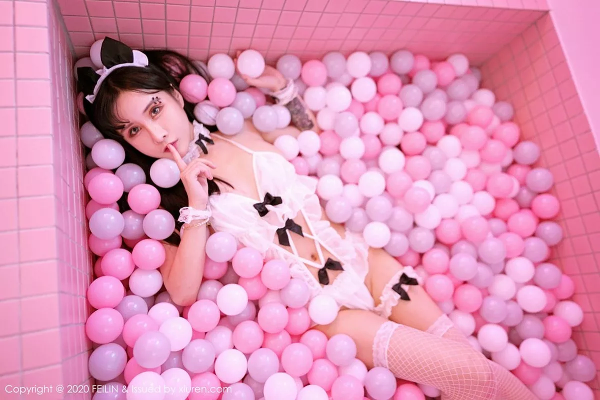 秀人集.com_[FeiLin嗲囡囡]VOL.229_嗲囡囡最新一期模特合集三大美女私房内衣撩人诱惑写真90P