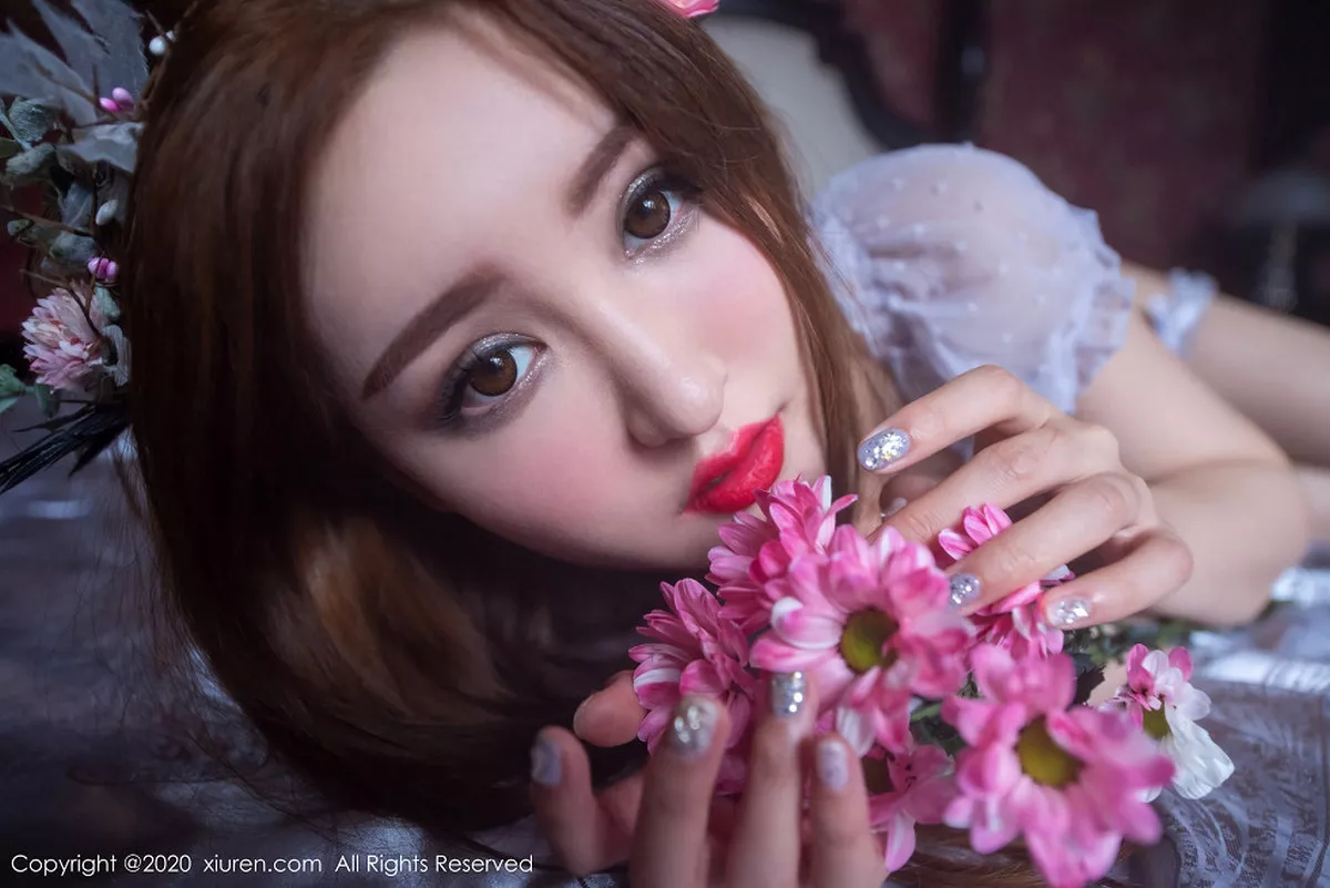 秀人集.com_[XiuRen秀人网]No.1980_嫩模沈梦瑶私房纯白蕾丝内衣透视秀火辣身材完美诱惑写真40P