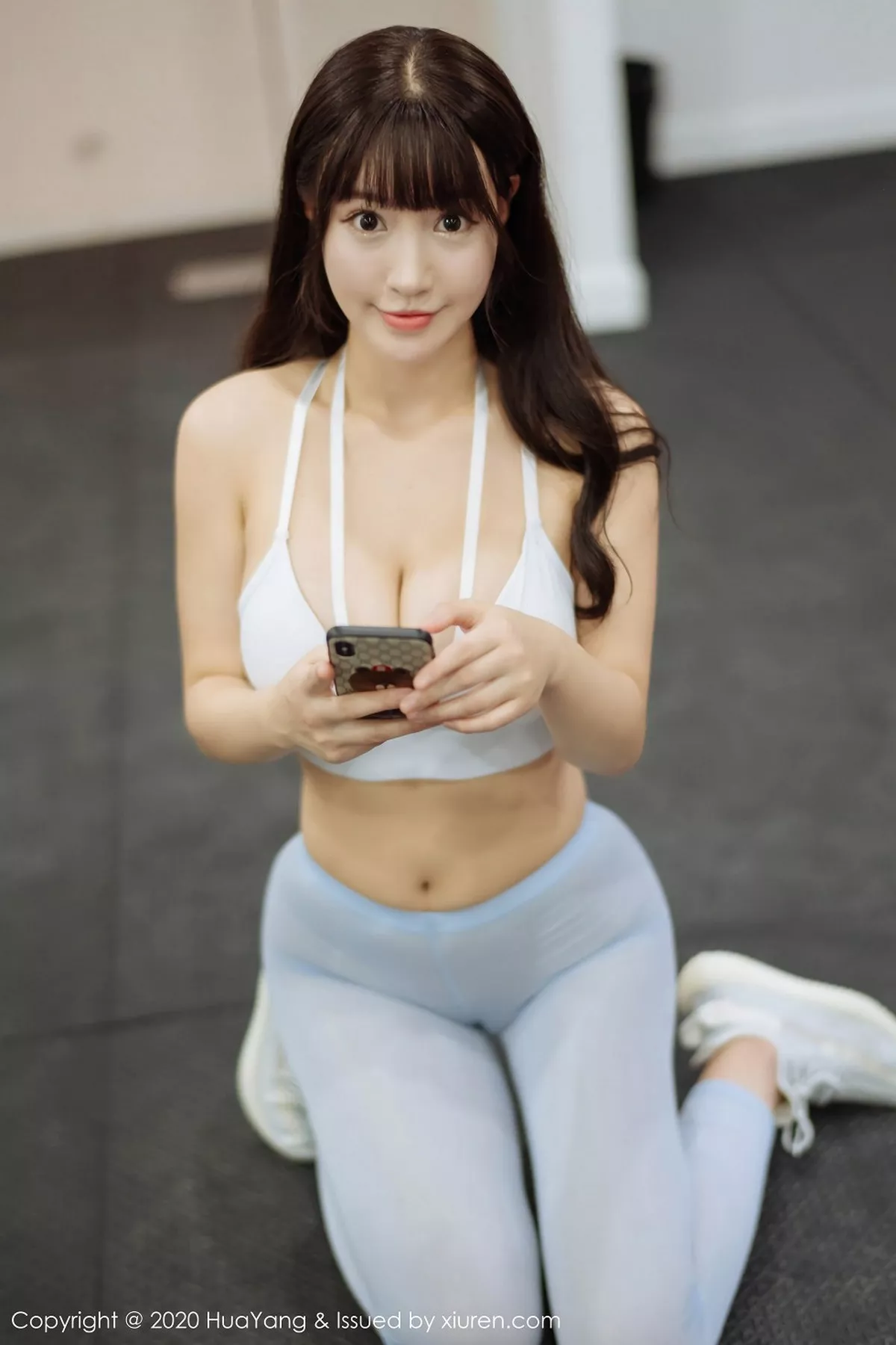 秀人集.com_[HuaYang花漾]Vol.235_女神朱可儿普吉岛旅拍健身房无内紧身裤秀火辣身材诱惑写真52P