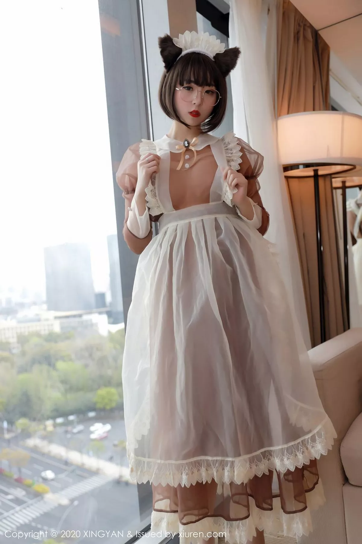 秀人集.com_[XiuRen秀人网]No.2160_嫩模良人非爱人洛丽塔主题服饰超透薄纱秀火辣身材诱惑写真46P