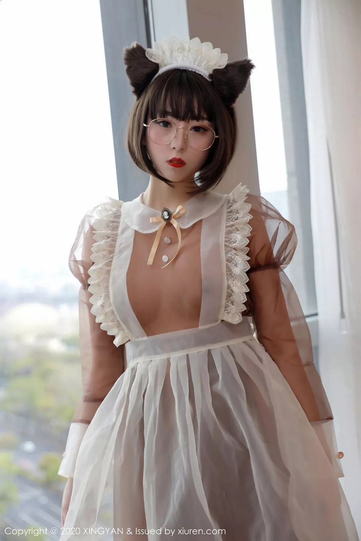 秀人集.com_[XiuRen秀人网]No.2160_嫩模良人非爱人洛丽塔主题服饰超透薄纱秀火辣身材诱惑写真46P