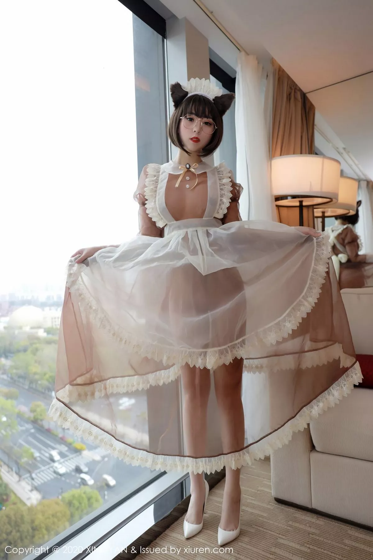 秀人集.com_[XiuRen秀人网]No.2160_嫩模良人非爱人洛丽塔主题服饰超透薄纱秀火辣身材诱惑写真46P