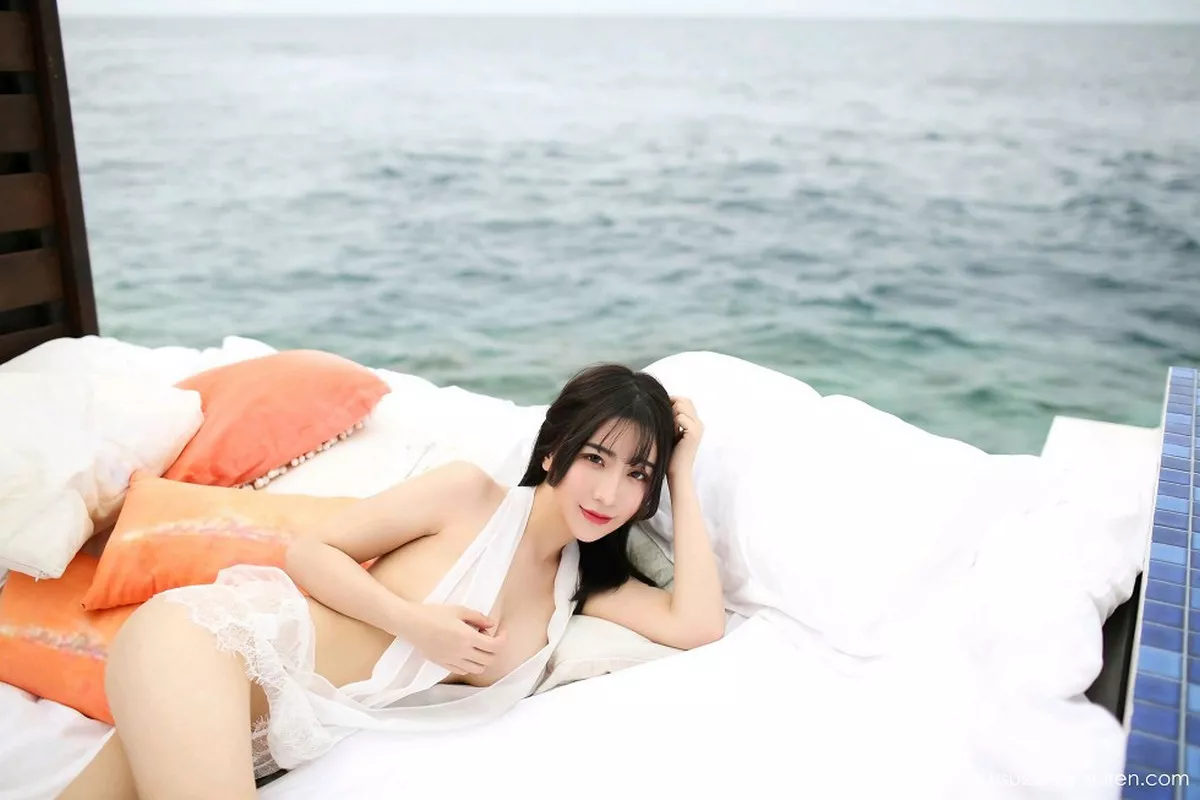 秀人集.com_[HuaYan花の颜]Vol.074_女神绯月樱-Cherry马尔代夫旅拍蕾丝情趣内衣惹火诱惑写真60P