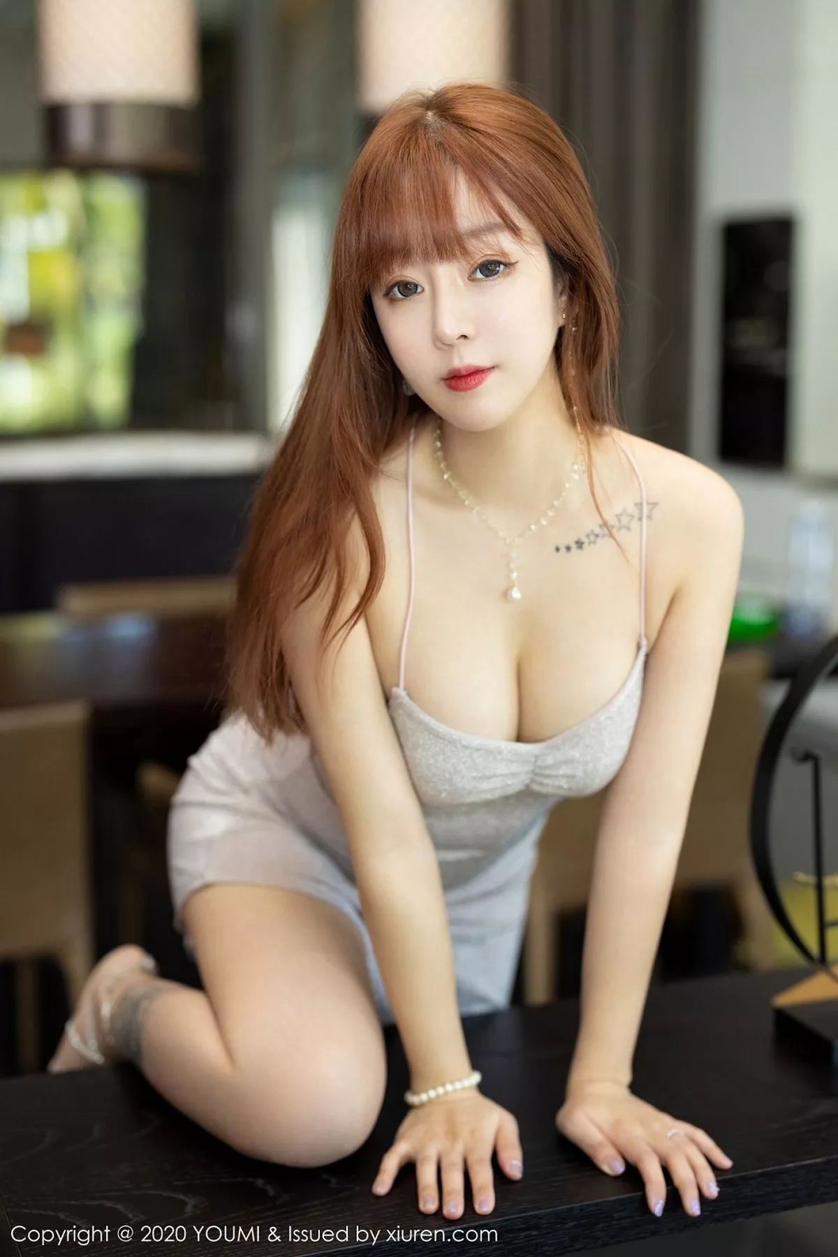 秀人集.com_[YouMi尤蜜荟]Vol.480_女神王雨纯三亚旅拍璀璨吊裙半脱露丰乳肥臀撩人诱惑写真55P