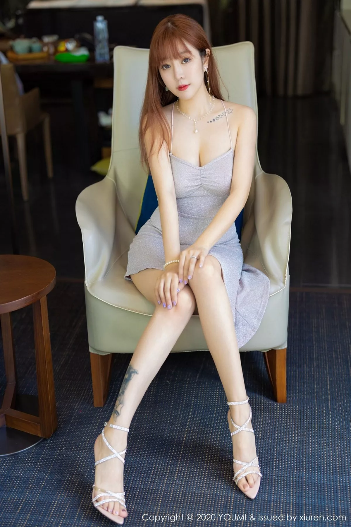 秀人集.com_[YouMi尤蜜荟]Vol.480_女神王雨纯三亚旅拍璀璨吊裙半脱露丰乳肥臀撩人诱惑写真55P