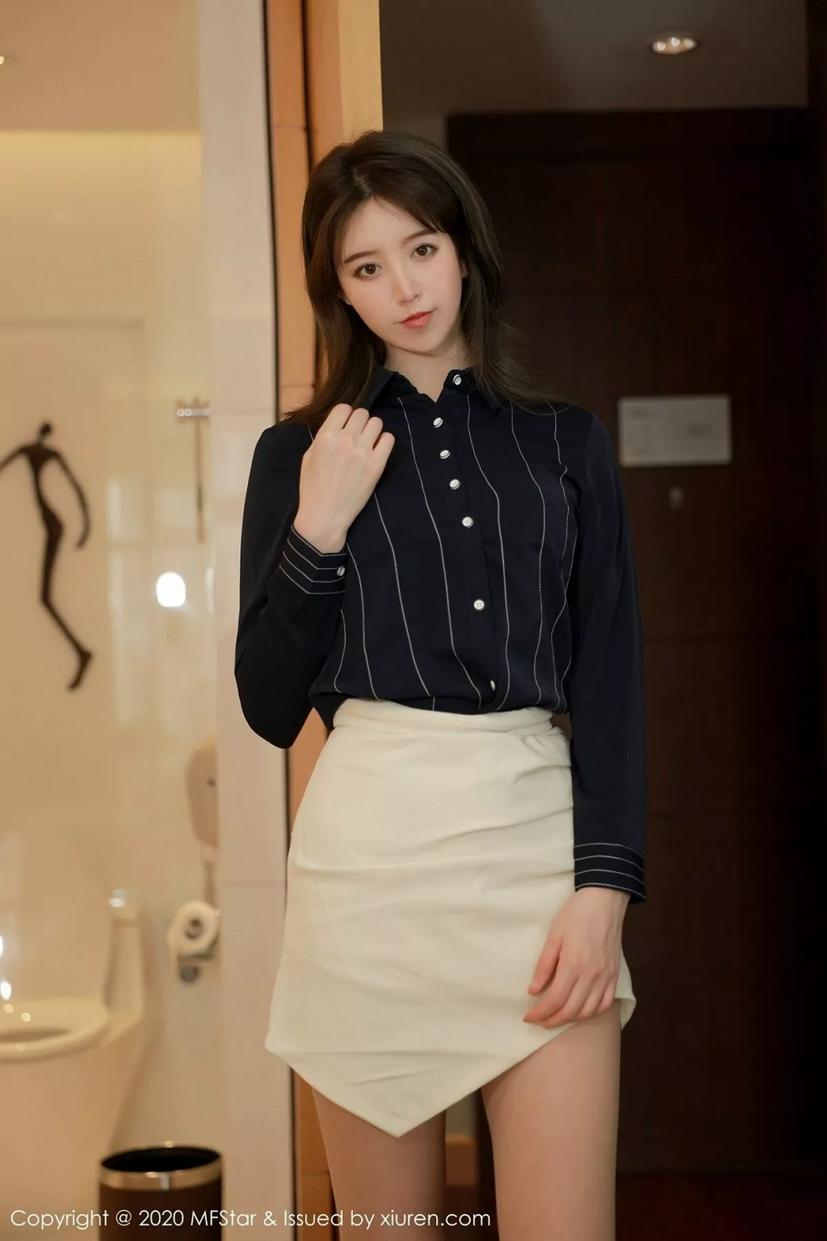 秀人集.com_[MFStar模范学院]Vol.333_嫩模yoo优优私房剧情主题性感内衣配肉丝裤袜完美诱惑写真59P