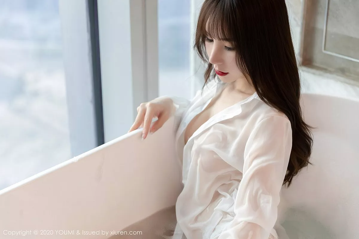 秀人集.com_[YouMi尤蜜荟]Vol.525_女神周于希Sandy酒店浴室真空白衬衣湿身秀火辣身材诱惑写真78P