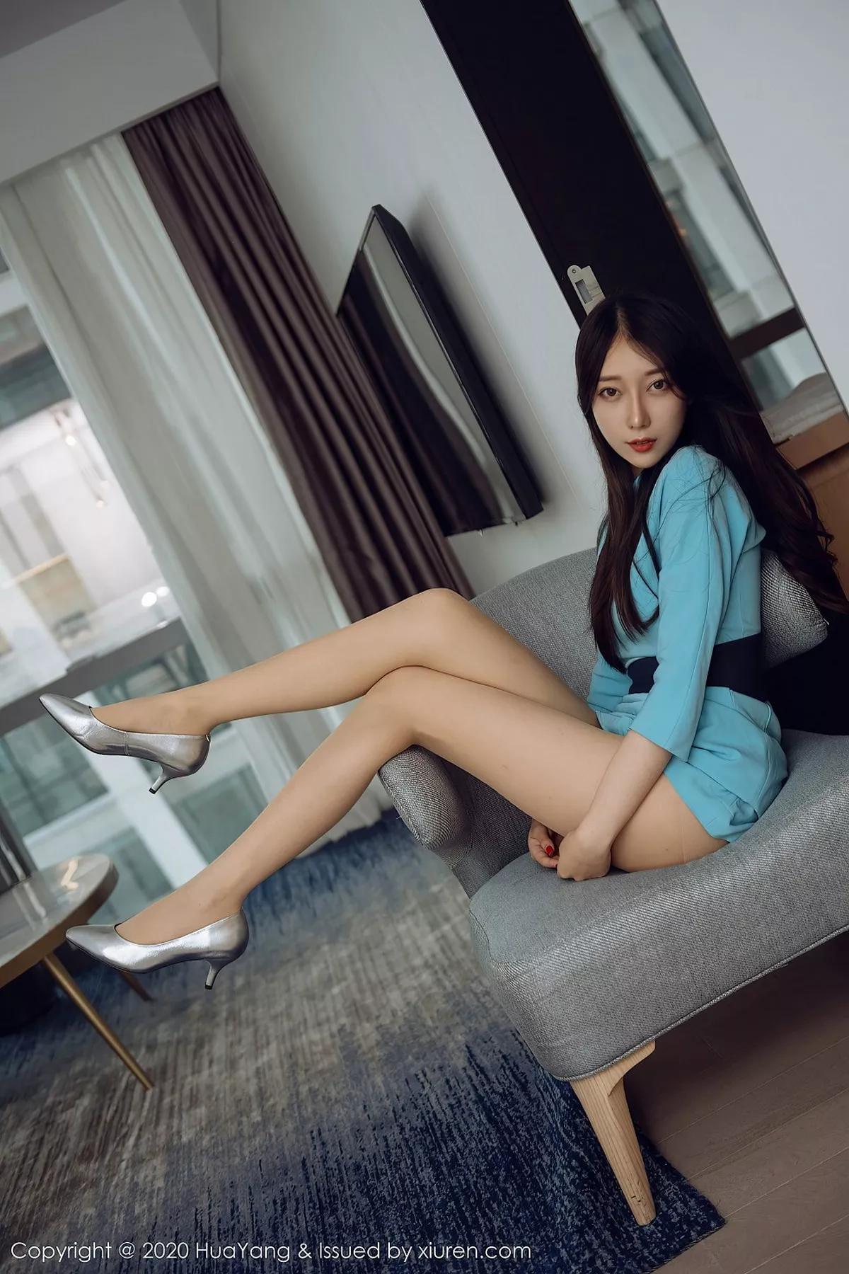 秀人集.com_[HuaYang花漾]Vol.292_丽质模特玥儿玥er私房性感连身裙配肉丝裤袜豹纹内裤诱惑写真66P