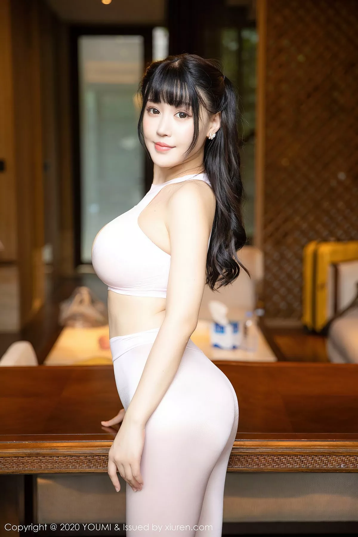 秀人集.com_[YouMi尤蜜荟]Vol.530_女神朱可儿Flower西双版纳旅拍粉色瑜伽服秀惹火身材诱惑写真72P