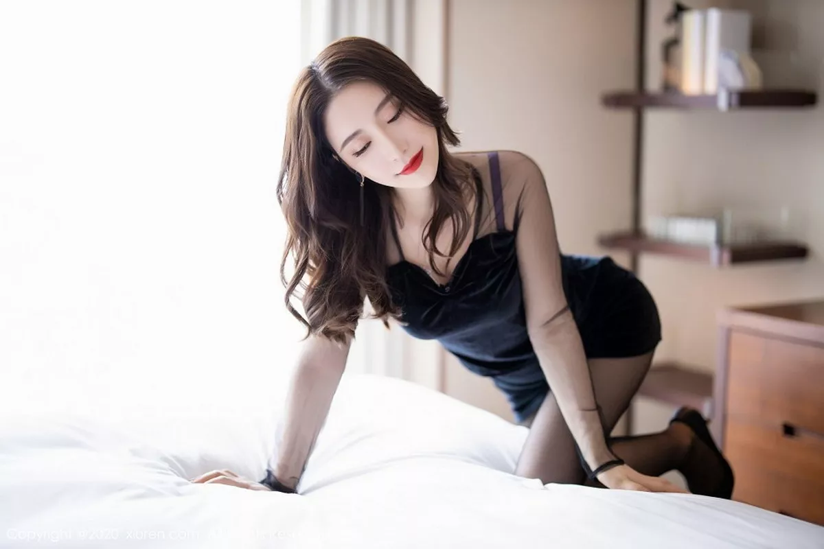 秀人集.com_[XiuRen秀人网]No.2497_女神绯月樱-Chery私房性感黑色内衣配无内黑丝裤袜极致魅惑写真80P