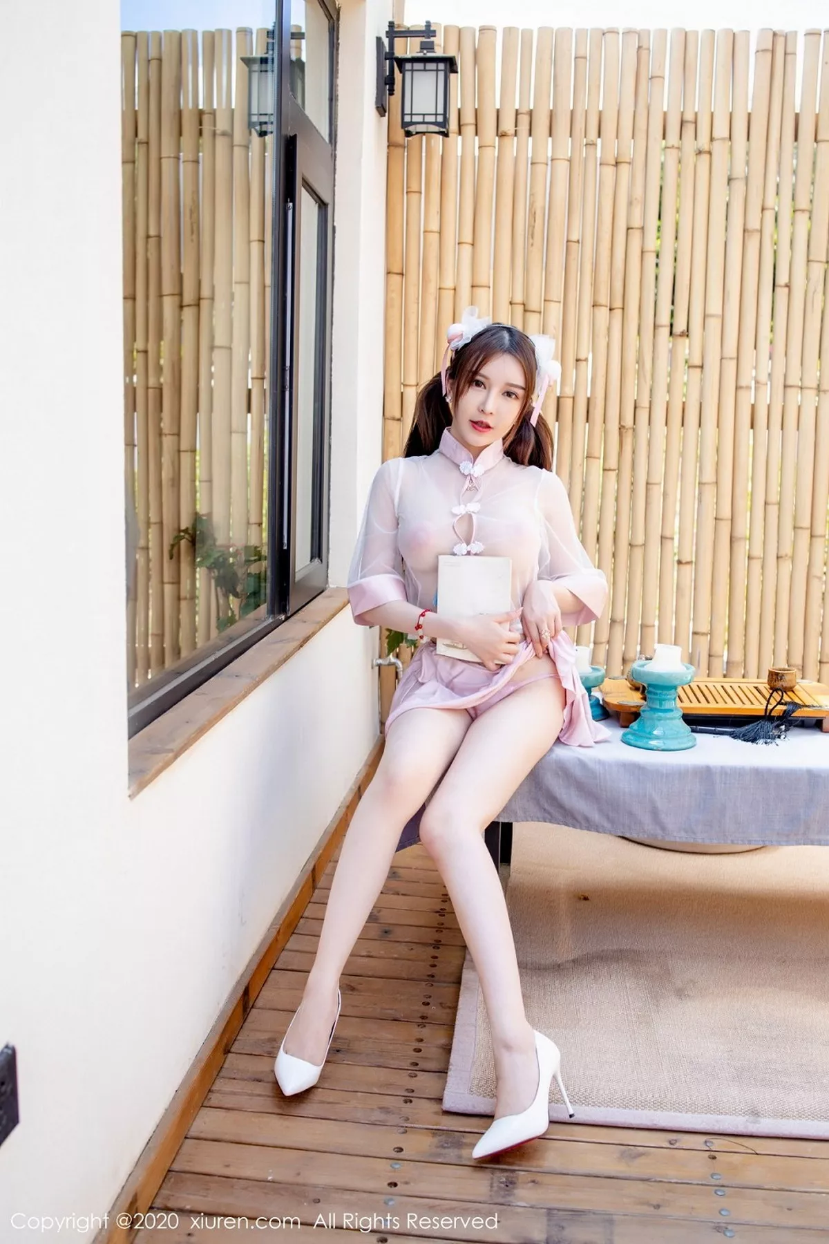 秀人集.com_[XiuRen秀人网]No.2510_嫩模玉兔miki中式粉服饰主题透视秀娇嫩肌肤傲人豪乳诱惑写真31P