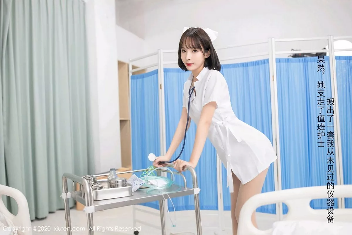 秀人集.com_[XiuRen秀人网]No.2698_嫩模陈小喵私房护士剧情主题无内肉丝裤袜秀翘臀惹火诱惑写真68P