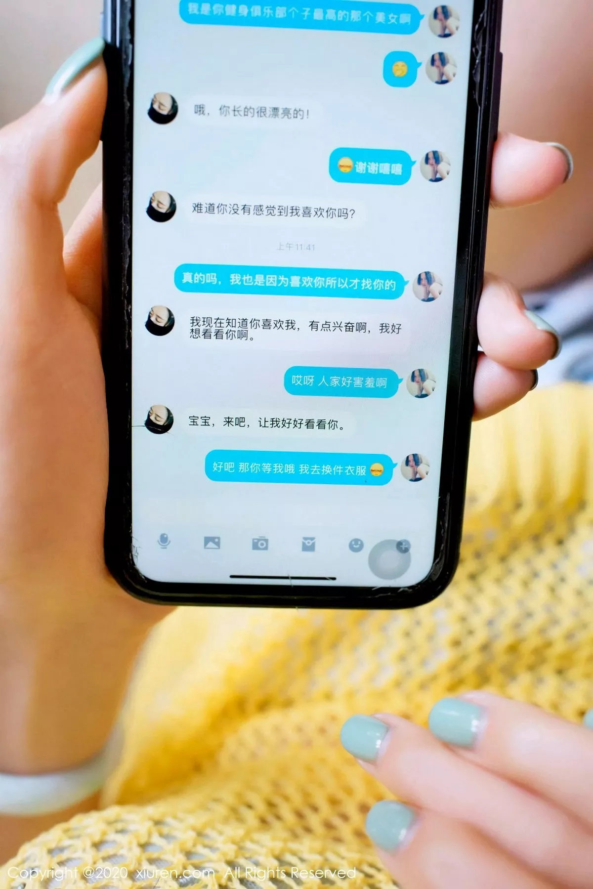 秀人集.com_[XiuRen秀人网]No.2730_嫩模方子萱私房缕空上衣脱牛仔短裤撩人姿势秀翘臀诱惑写真46P