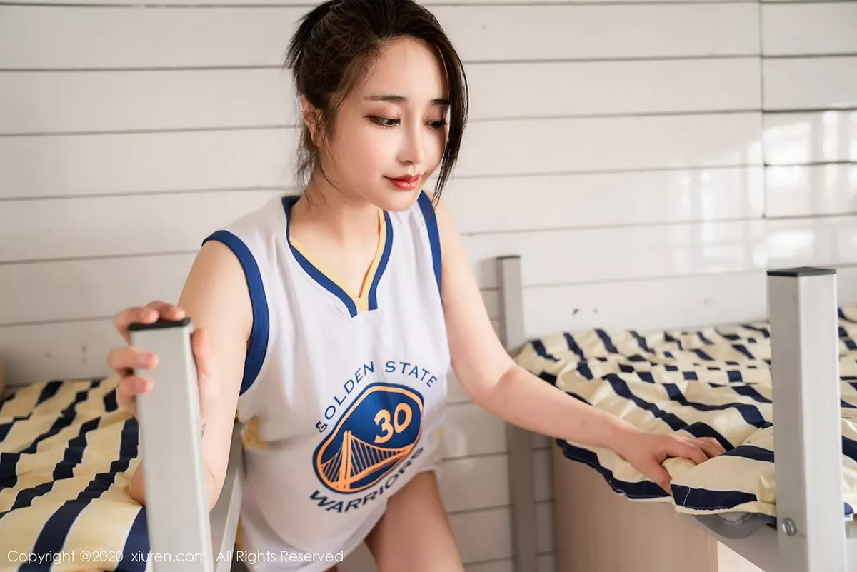 秀人集.com_[XiuRen秀人网]No.2625_嫩模林子欣Freya心愿旅拍篮球宝贝主题半撩露蕾丝内衣诱惑写真46P