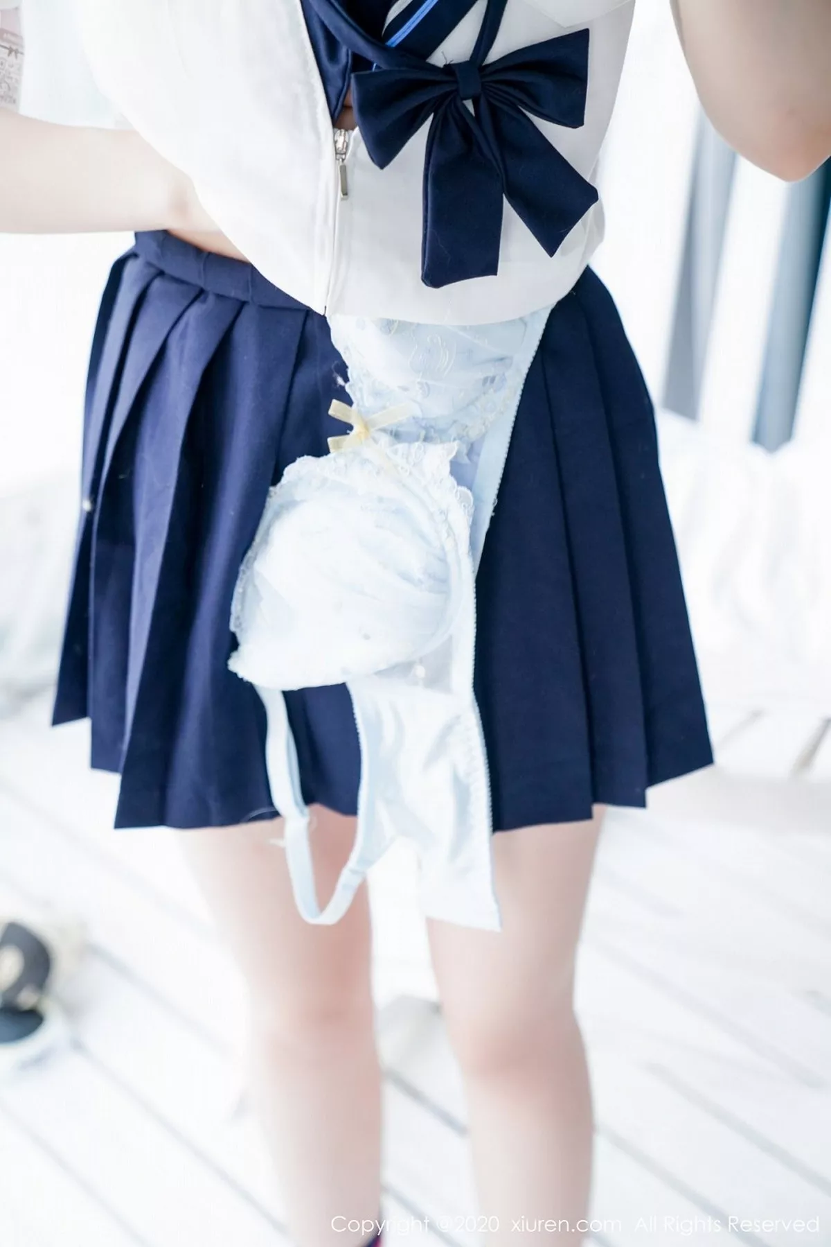 秀人集.com_[XiuRen秀人网]No.2629_女神糯美子Mini三亚旅拍经典学生制服主题私房捆绑撩人诱惑写真45P