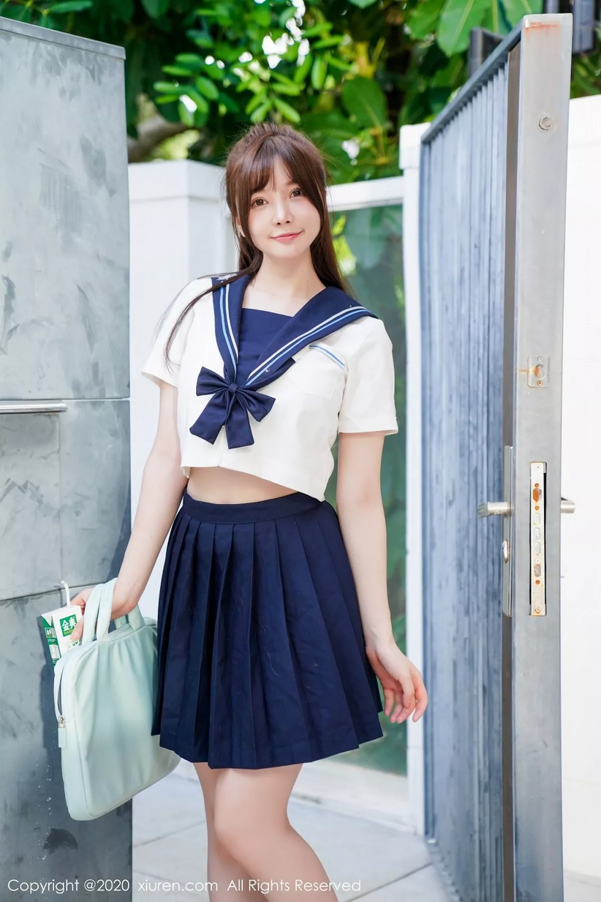 秀人集.com_[XiuRen秀人网]No.2629_女神糯美子Mini三亚旅拍经典学生制服主题私房捆绑撩人诱惑写真45P