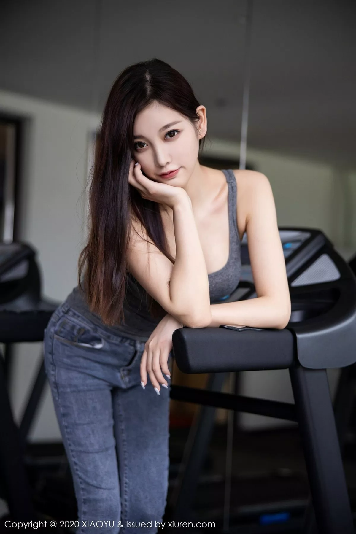 秀人集.com_[XiaoYu画语界]Vol.414_女神杨晨晨sugar清远旅拍私房脱紧身牛仔裤秀完美身材诱惑写真63P