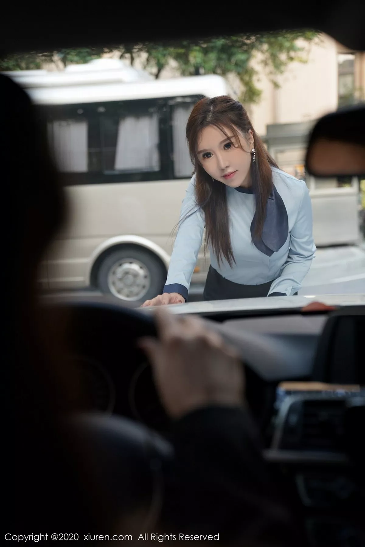 秀人集.com_[XiuRen秀人网]No.2836_嫩模Lucky沈欢欣性感姐妹花魅惑车拍+酒店私房互撩写真合集86P