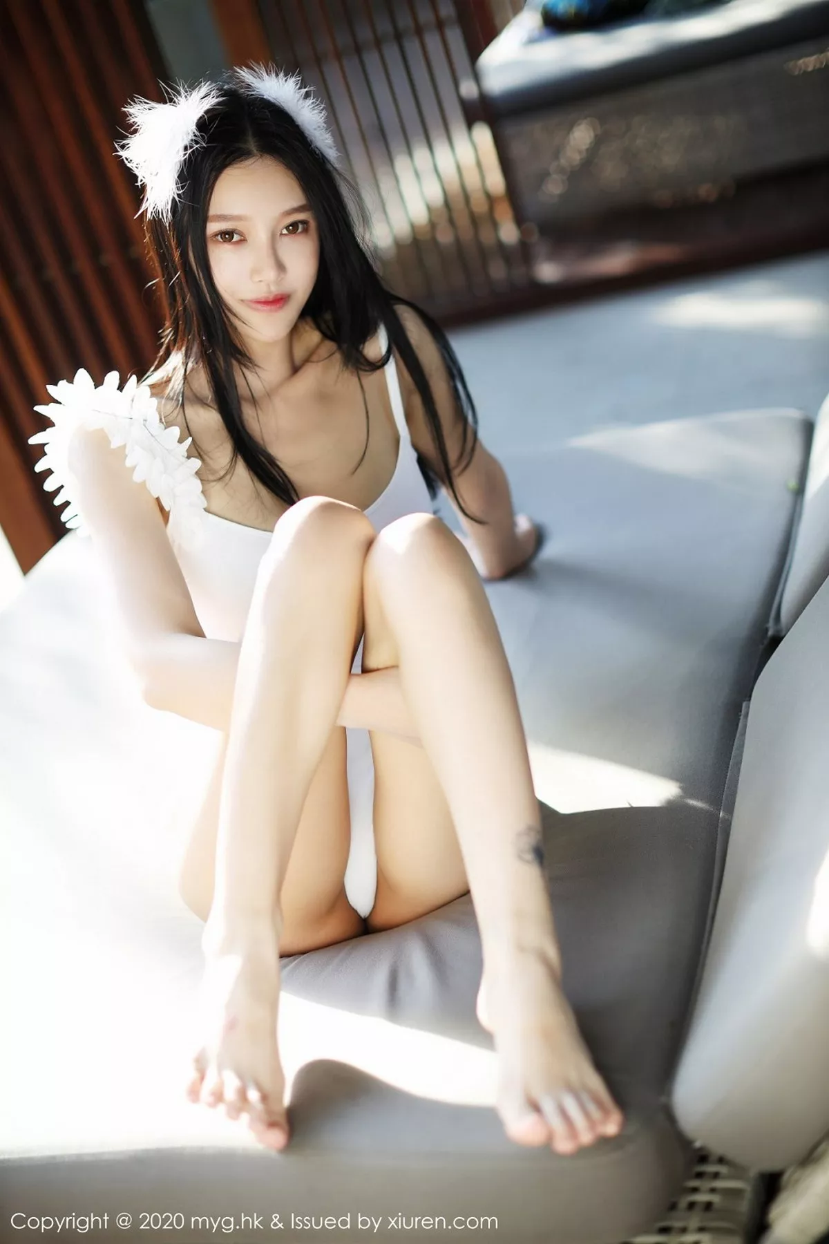 秀人集.com_[MyGirl美媛馆]Vol.463_女神唐琪儿户外白色连体泳衣秀白嫩肌肤傲人豪乳诱惑写真75P