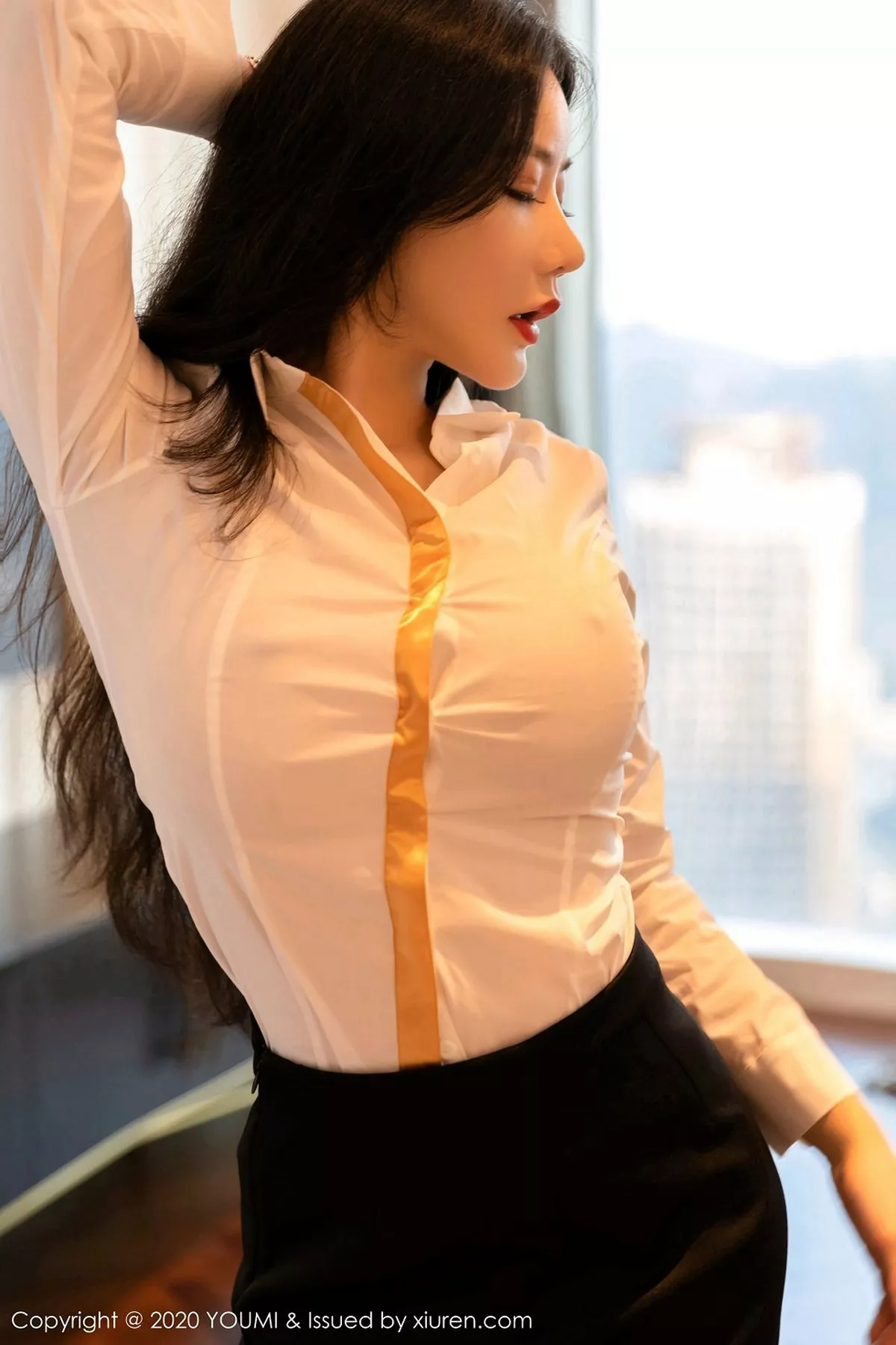 秀人集.com_[YouMi尤蜜荟]Vol.579_女神心妍小公主职业OL装扮主题无内黑丝裤袜秀翘臀诱惑写真60P