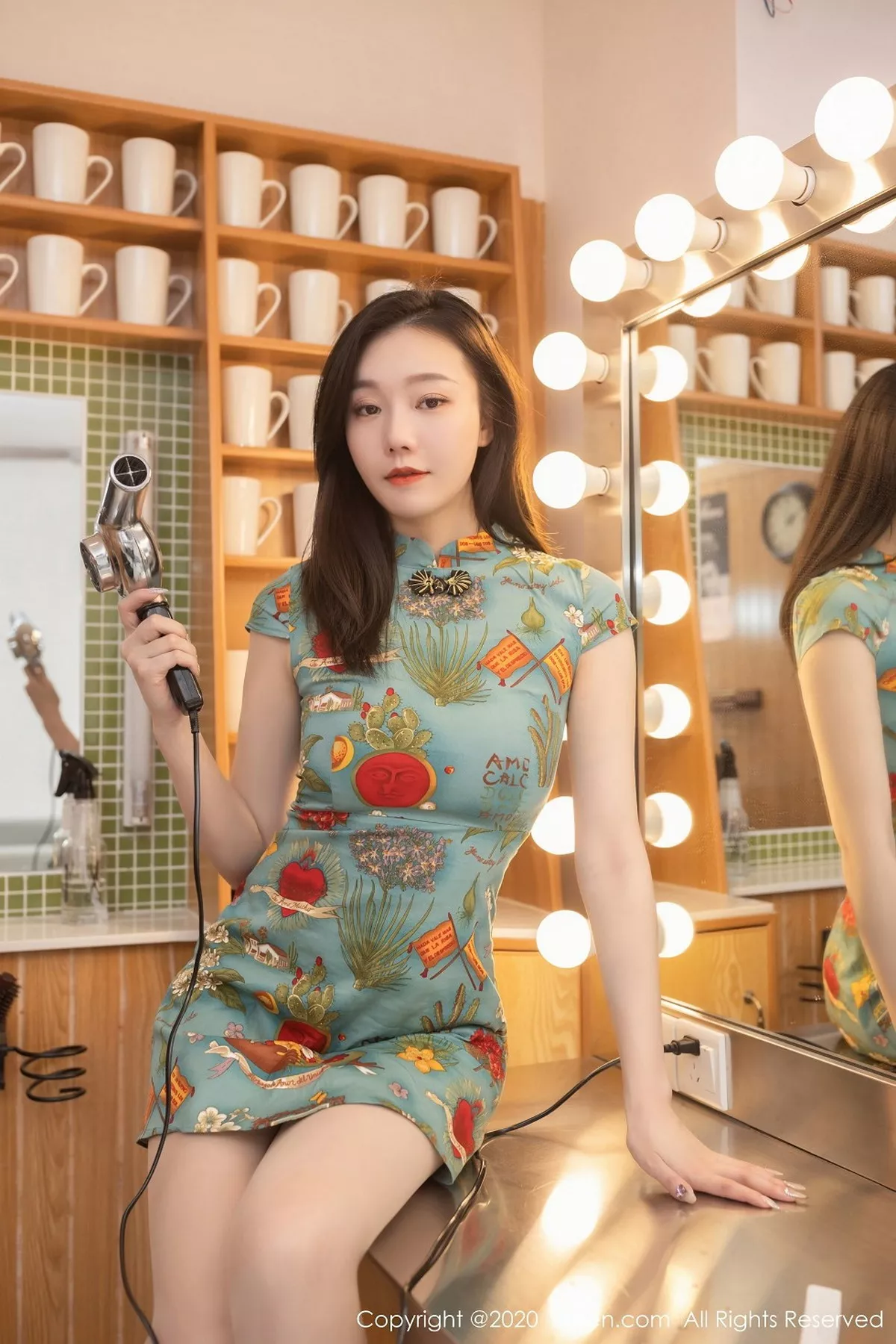 秀人集.com_[XiuRen秀人网]No.2963_嫩模安然Maleah新年发型屋主题怀旧港风旗袍半露豪乳诱惑写真65P