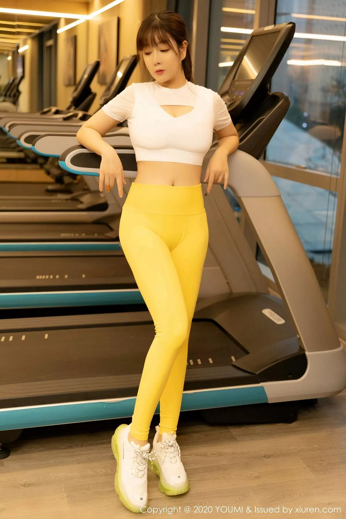 秀人集.com_[YouMi尤蜜荟]Vol.573_女神王雨纯健身房性感运动内衣紧身秀完美身材诱惑写真64P