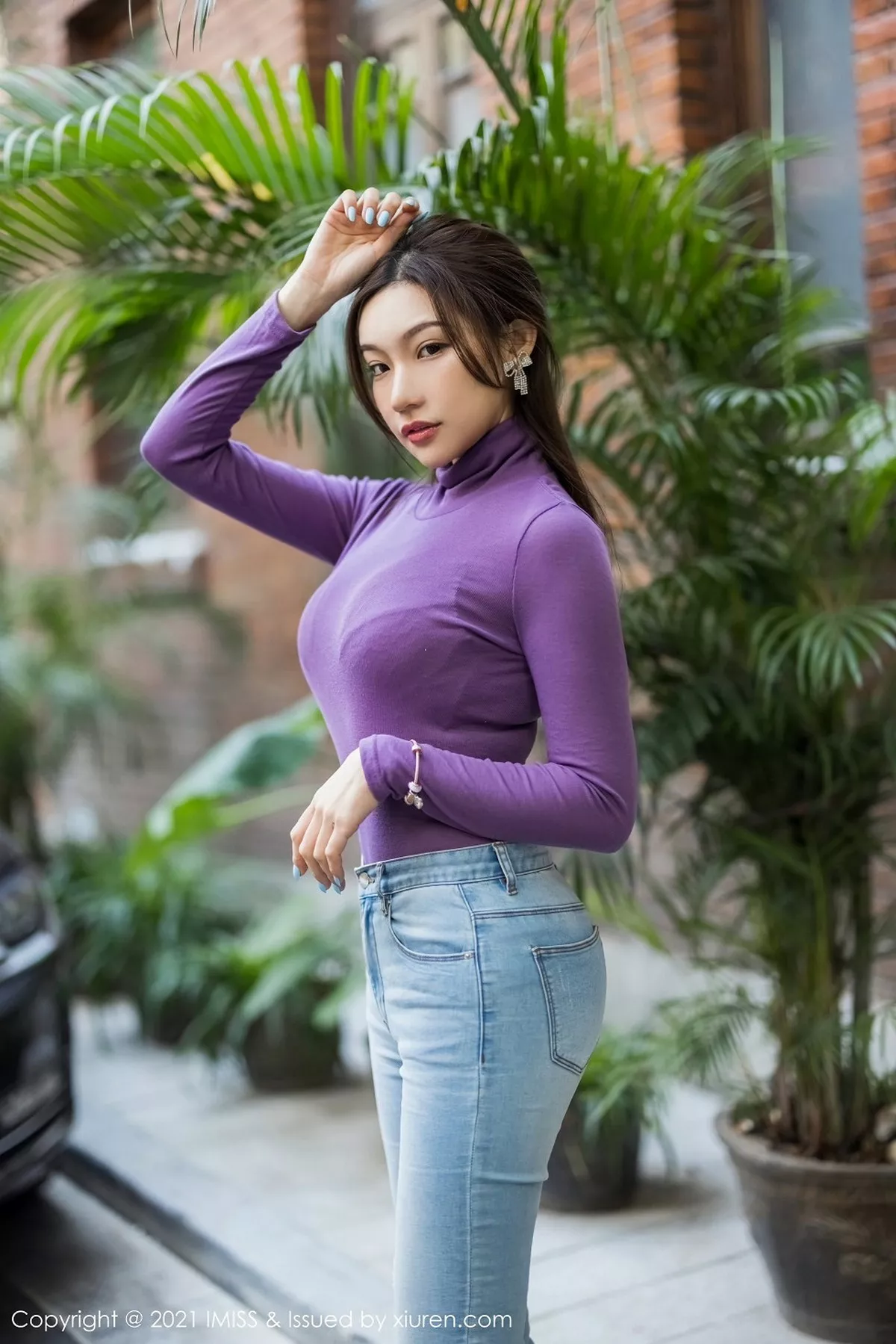 秀人集.com_[IMISS爱蜜社]Vol.541_女神小狐狸Kathryn私房脱牛仔裤露性感粉色内衣完美诱惑写真52P