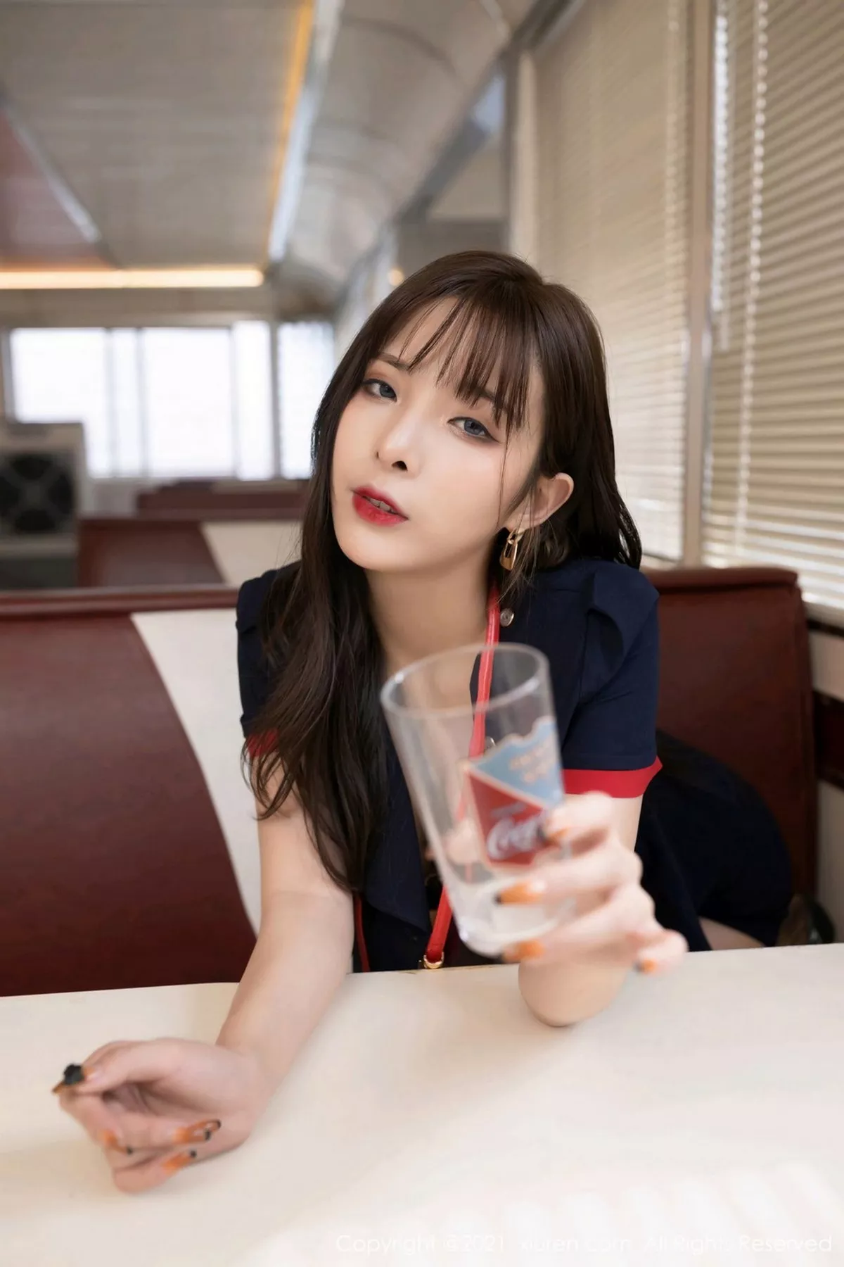 秀人集.com_[XiuRen秀人网]No.3056_嫩模陈小喵三亚旅拍角色扮演主题脱制服露粉色内衣撩人诱惑写真66P