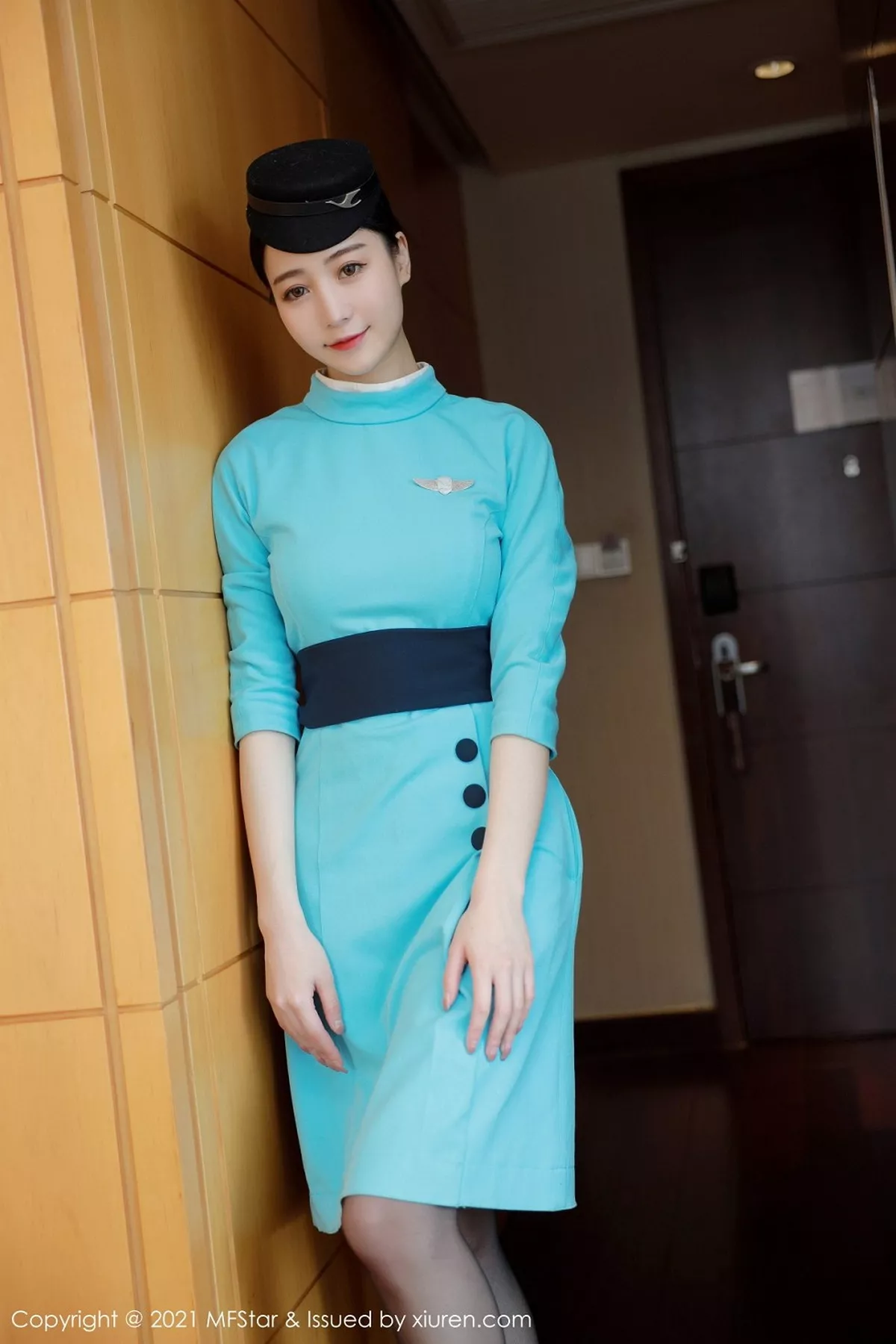 秀人集.com_[MFStar模范学院]Vol.455_嫩模水水er私房脱典雅空姐制服露黑丝裤袜秀翘臀诱惑写真68P