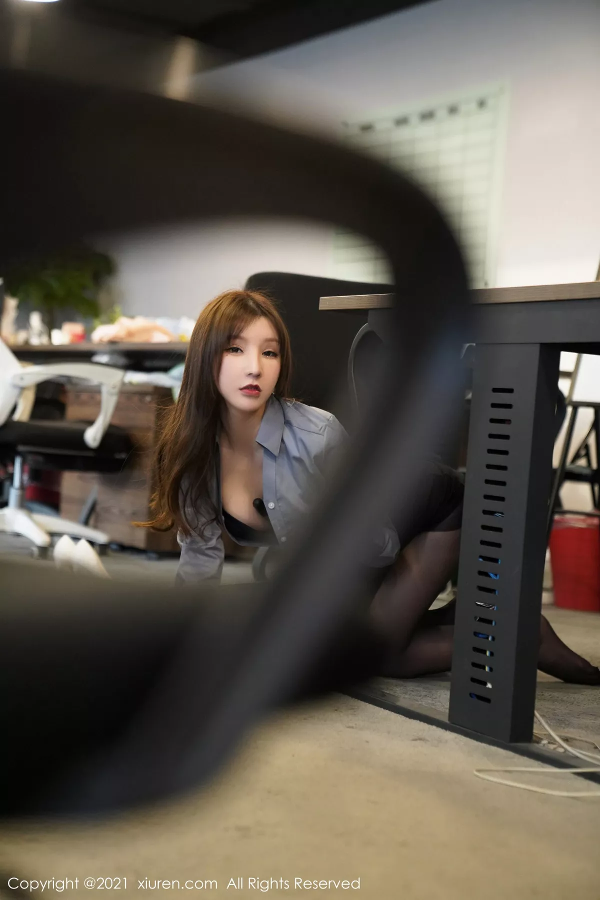 秀人集.com_[XiuRen秀人网]No.3203_嫩模周于希消防培训剧情主题衬衣下性感黑色内衣完美诱惑写真103P