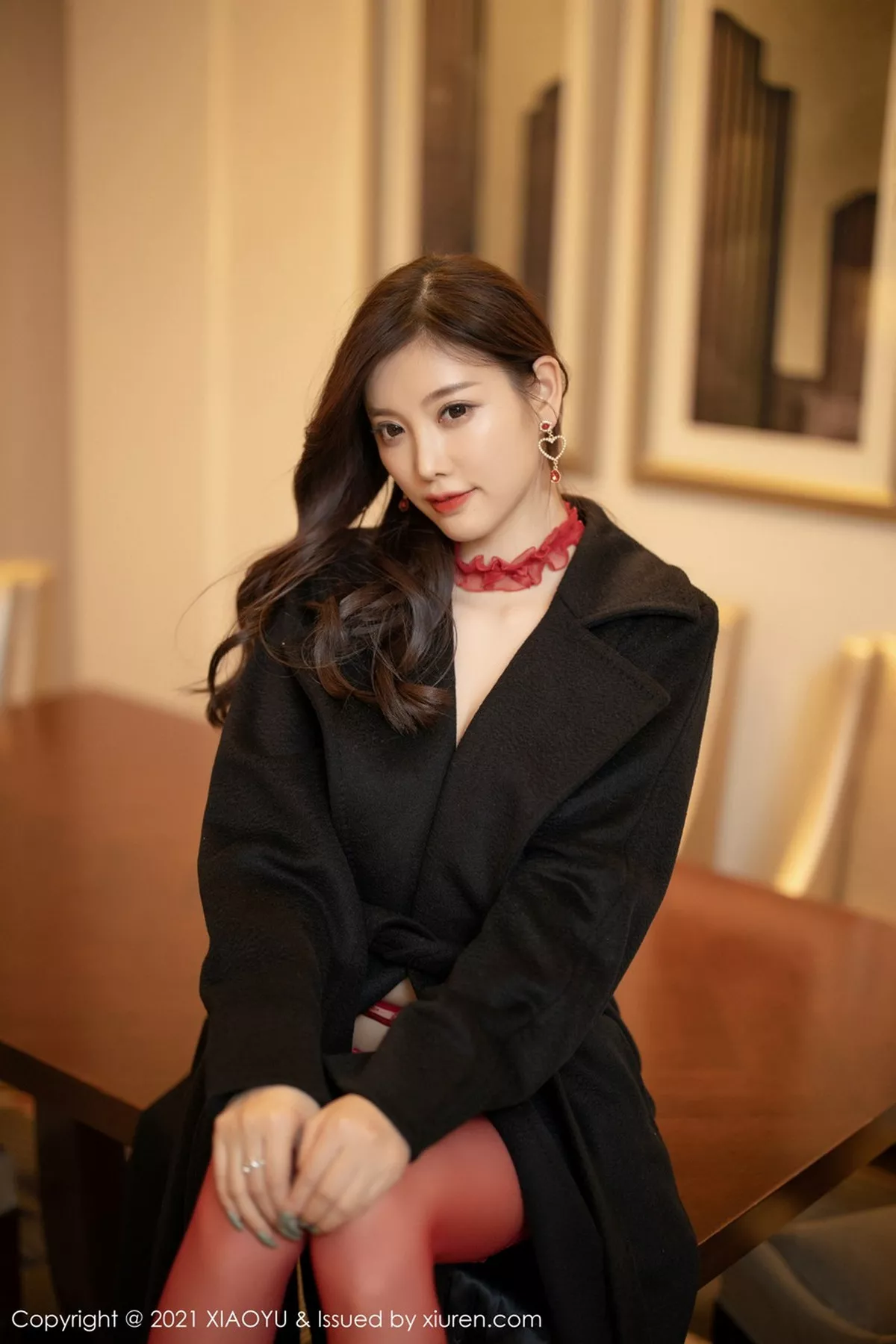 秀人集.com_[XiaoYu画语界]Vol.469_女神杨晨晨sugar成都旅拍红色情趣内衣配红色吊袜火辣诱惑写真63P