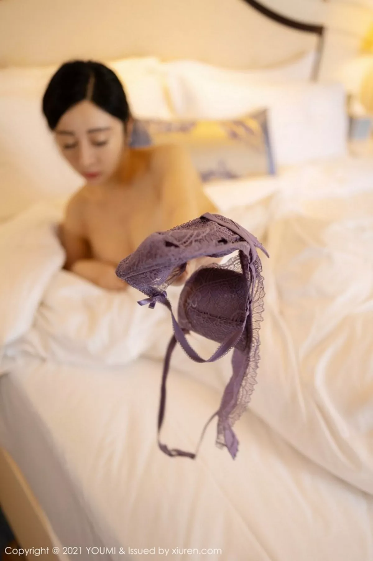 秀人集.com_[YouMi尤蜜荟]Vol.603_嫩模允爾剧情空姐女友主题床上蕾丝内衣配肉丝裤袜诱惑写真92P