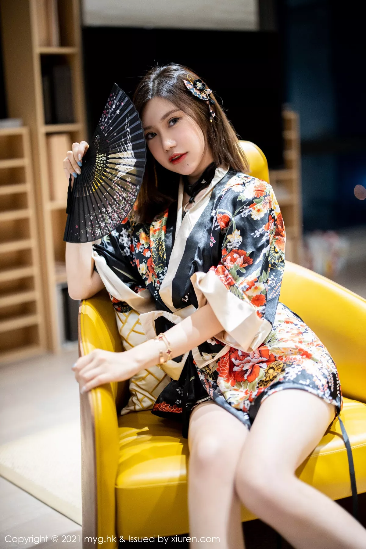秀人集.com_[MyGirl美媛馆]Vol.501_女神绮里嘉Carina约会男友剧情主题黑色情趣内衣惹火诱惑写真73P