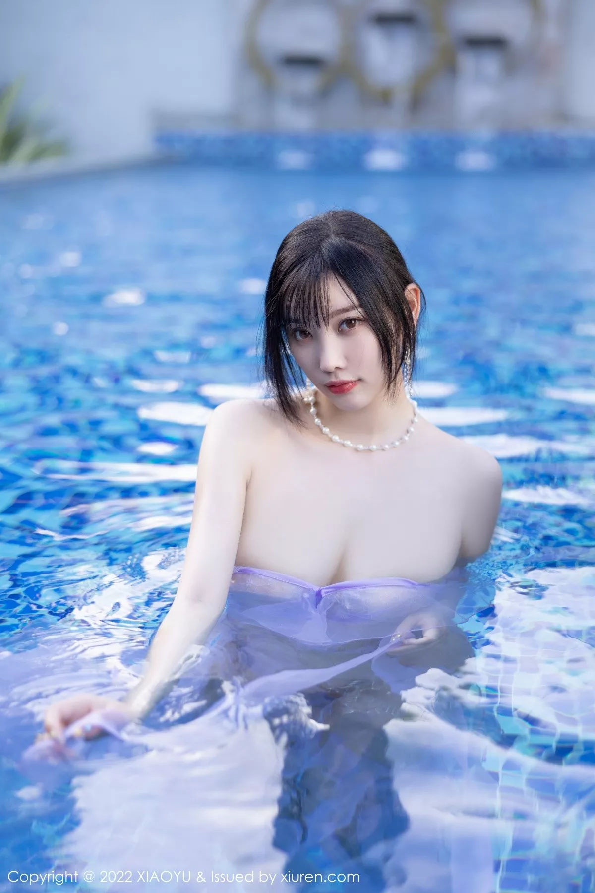 秀人集.com_[XiaoYu画语界]Vol.816_女神杨晨晨Yome海南旅拍户外泳池轻透长裙秀完美身材诱惑写真83P